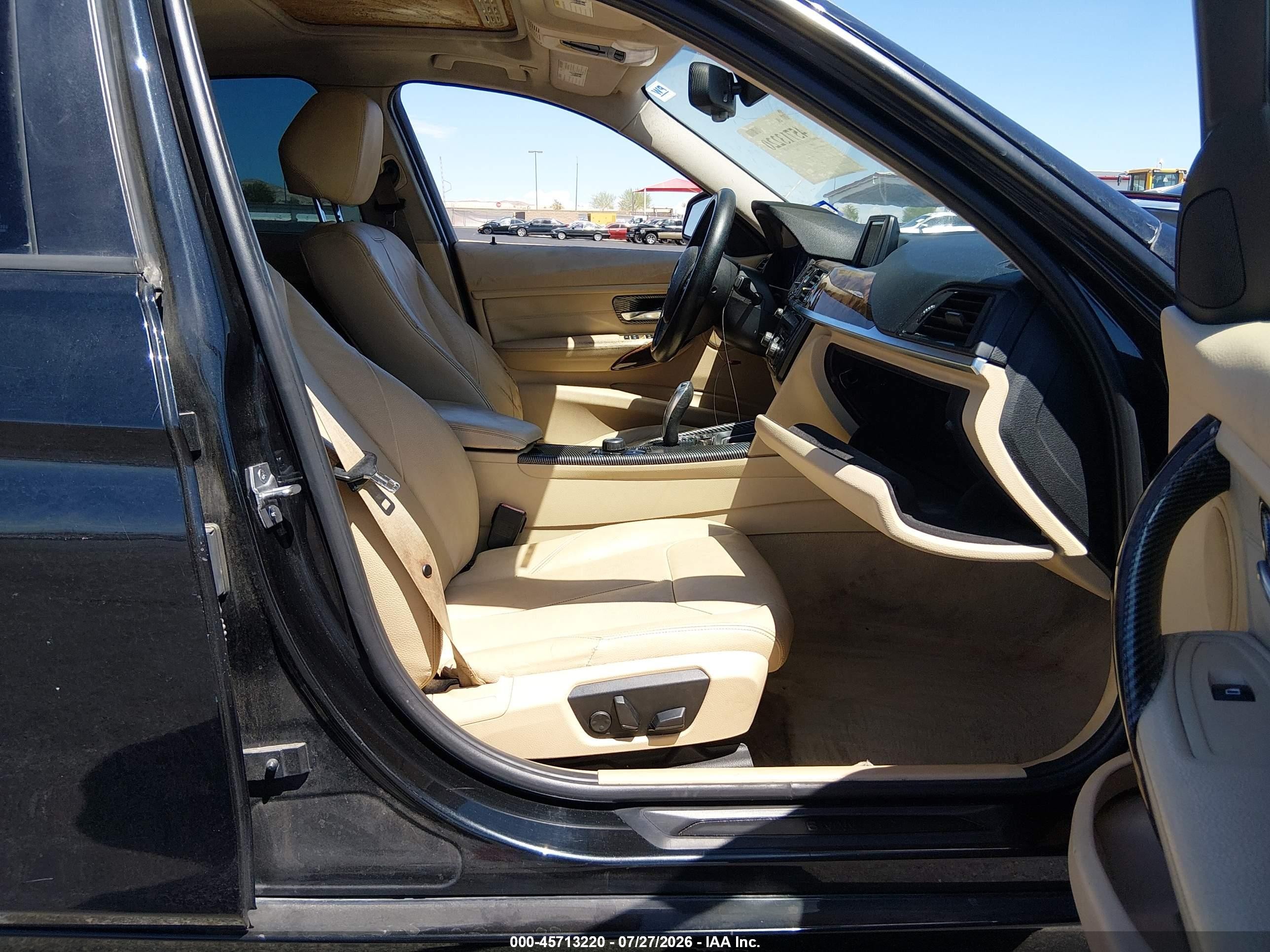 2013 Bmw 328i   Black vin: WBA3A5C56DJ462882