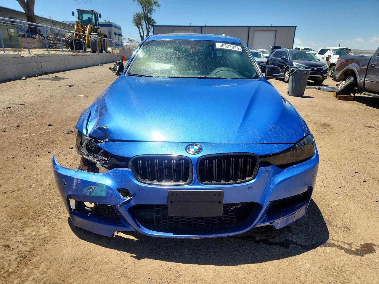 2015 Bmw 328 I Синий vin: WBA3A5C56FF606470