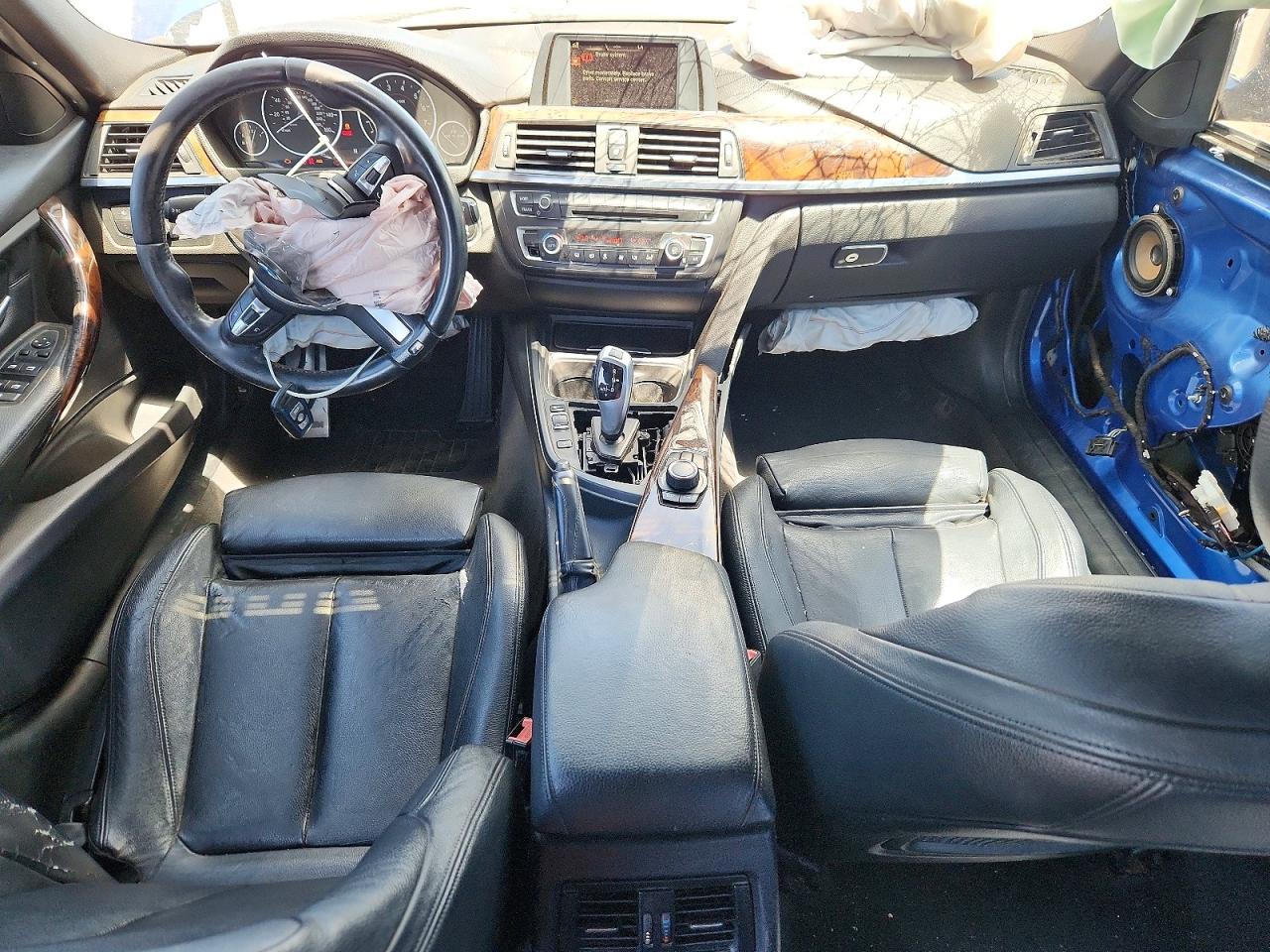 2015 Bmw 328 I Синий vin: WBA3A5C56FF606470