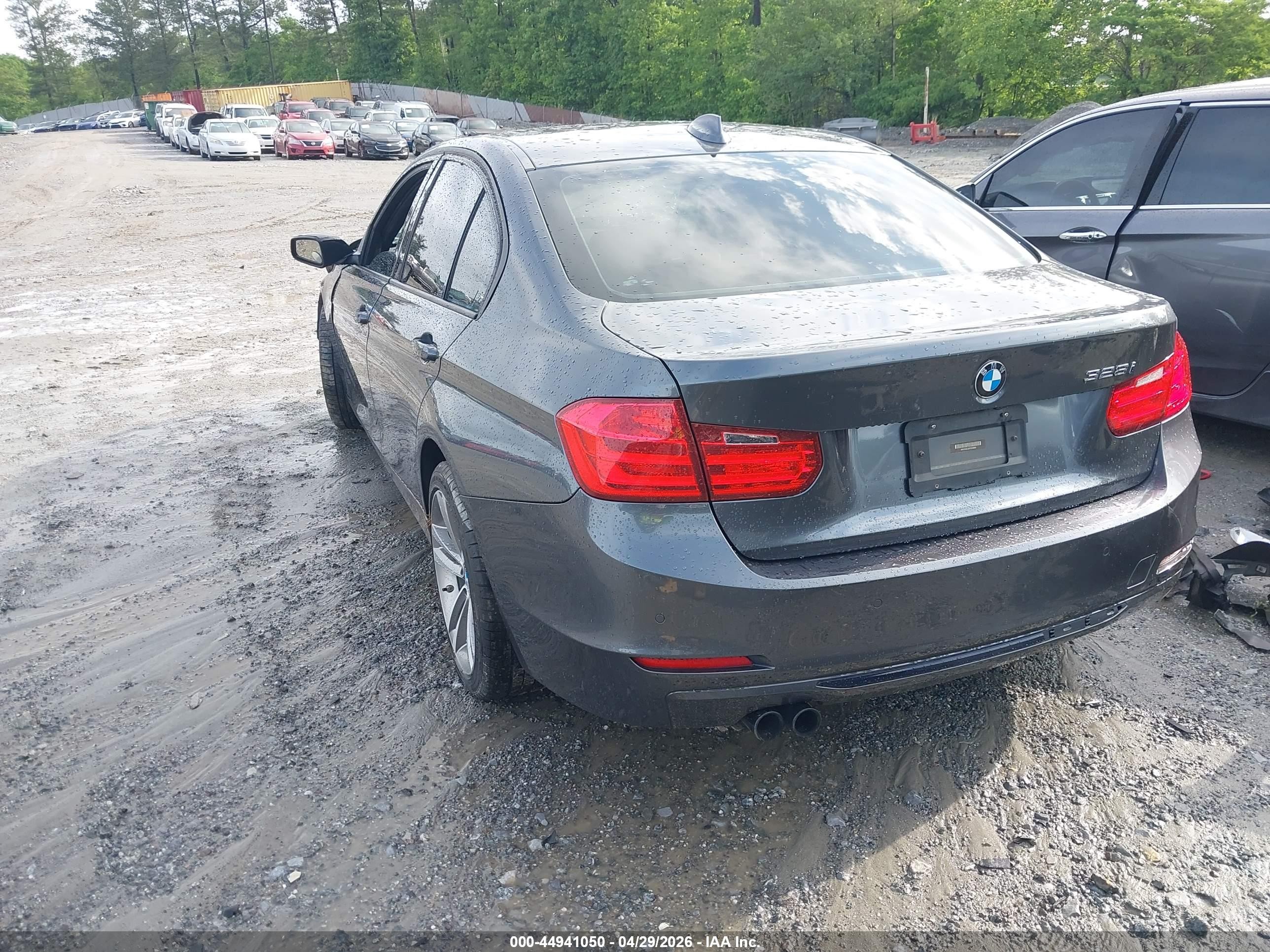 2015 Bmw 328i   Silver vin: WBA3A5C56FF609899