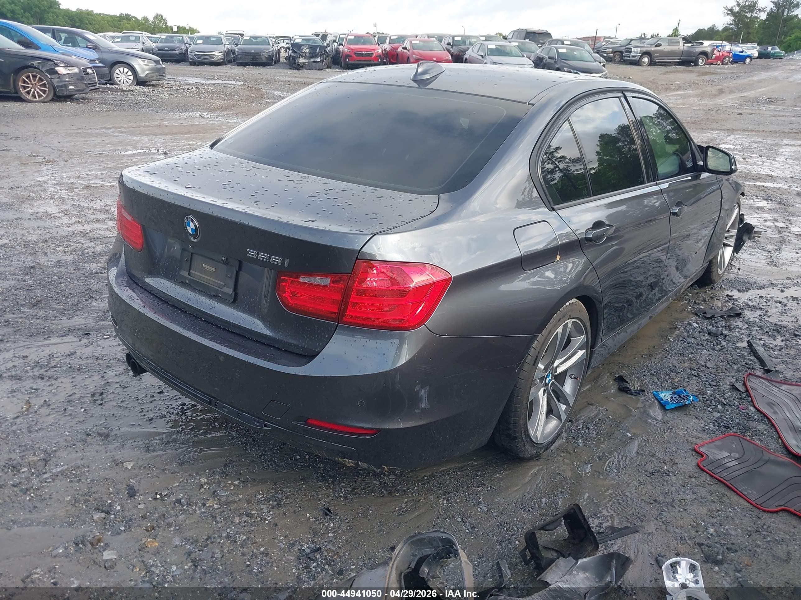 2015 Bmw 328i   Silver vin: WBA3A5C56FF609899