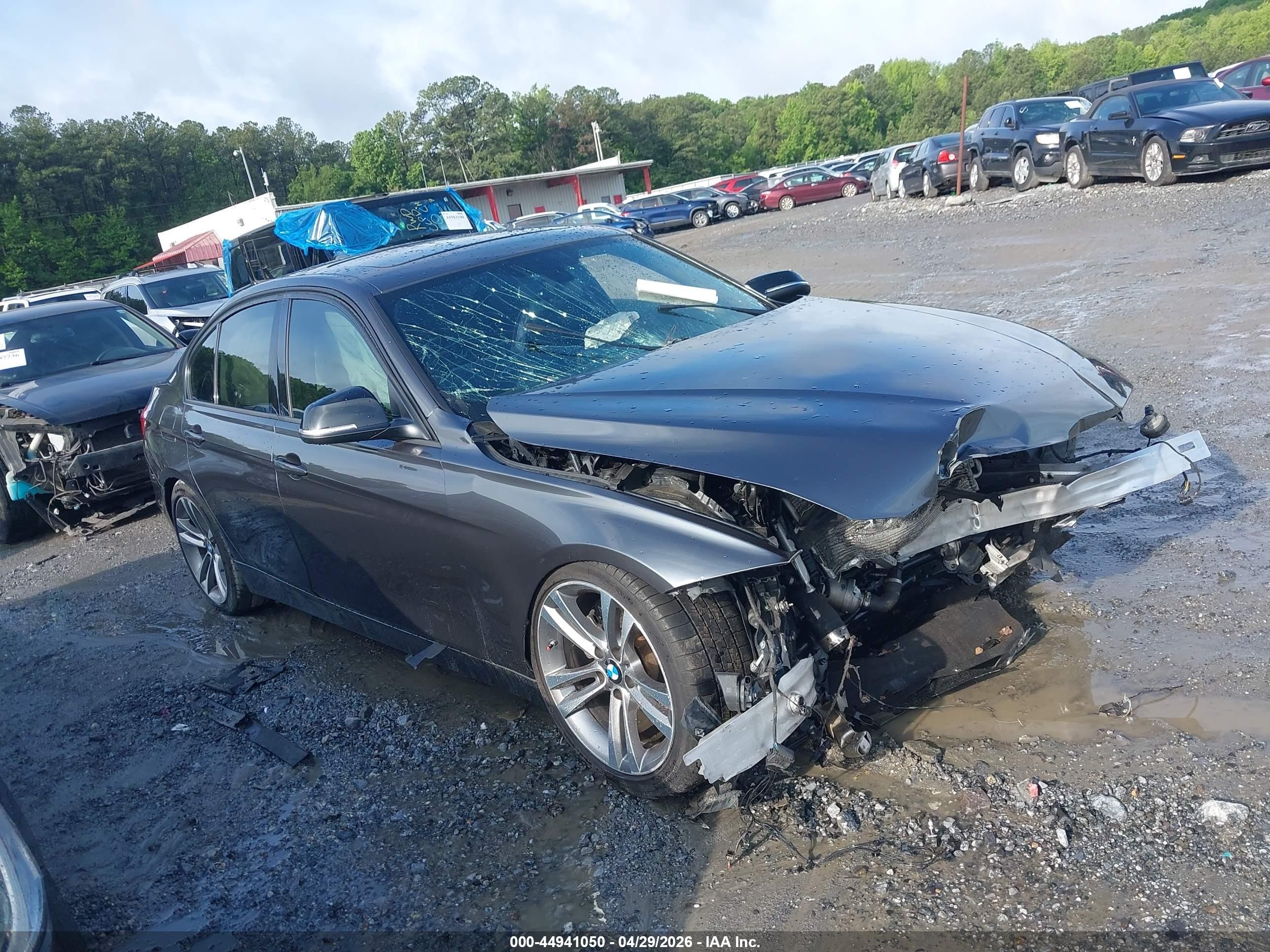 2015 Bmw 328i   Silver vin: WBA3A5C56FF609899
