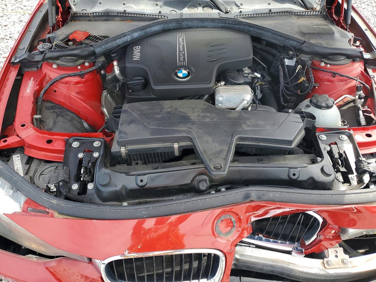 2013 Bmw 328 I Red vin: WBA3A5C57DF353592