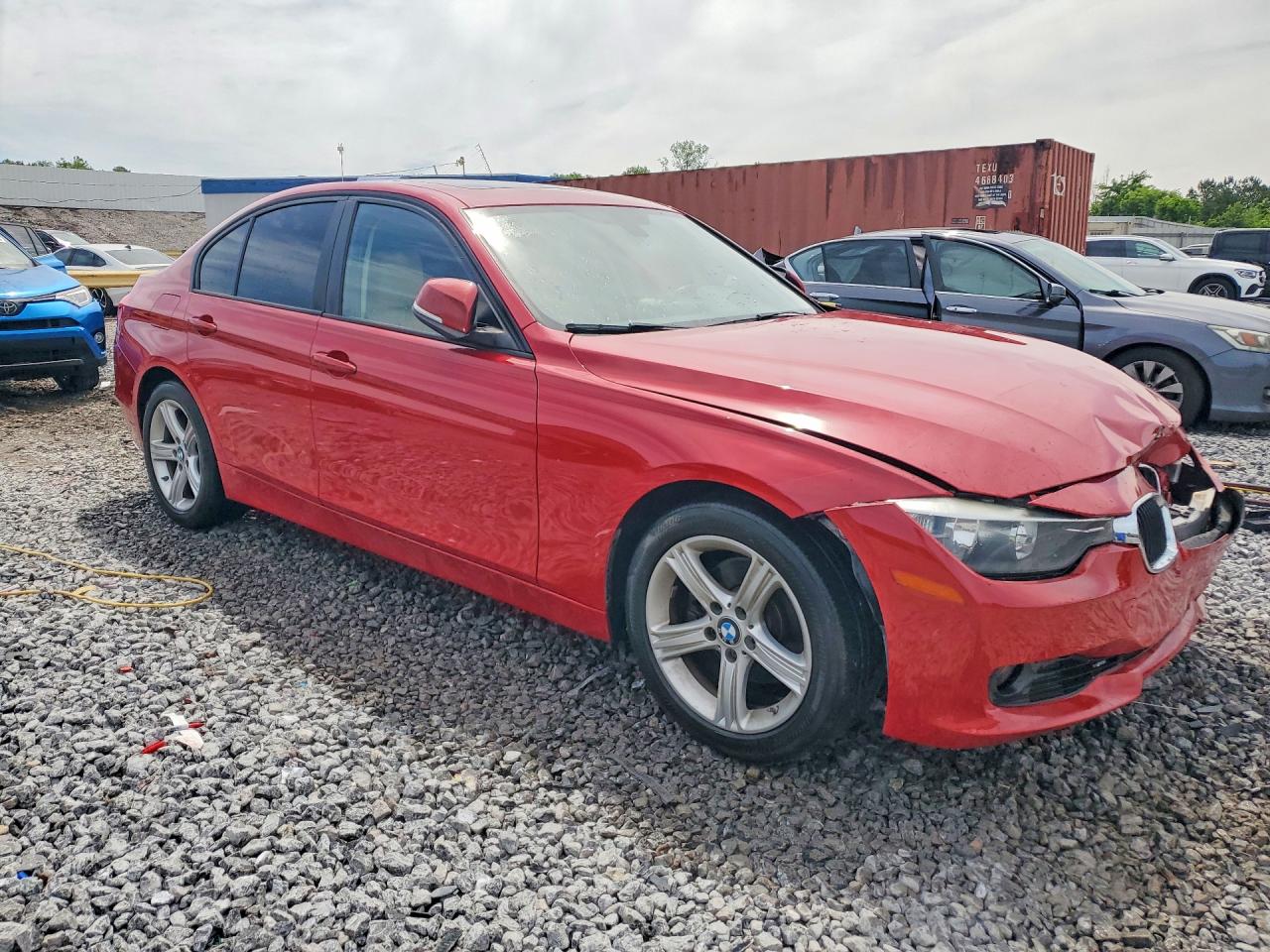 2013 Bmw 328 I Red vin: WBA3A5C57DF353592