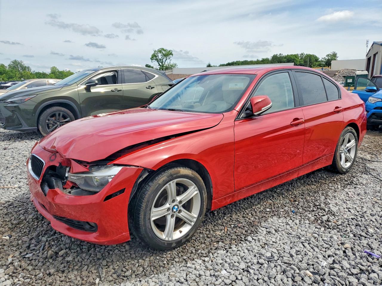 2013 Bmw 328 I Red vin: WBA3A5C57DF353592