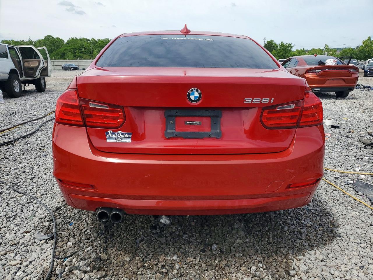 2013 Bmw 328 I Red vin: WBA3A5C57DF353592