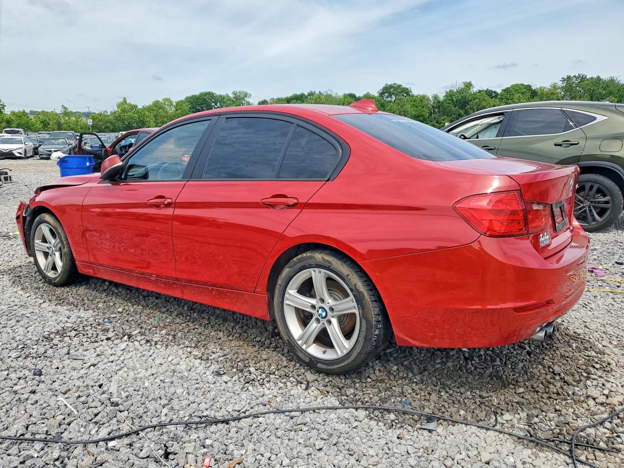 2013 Bmw 328 I Red vin: WBA3A5C57DF353592