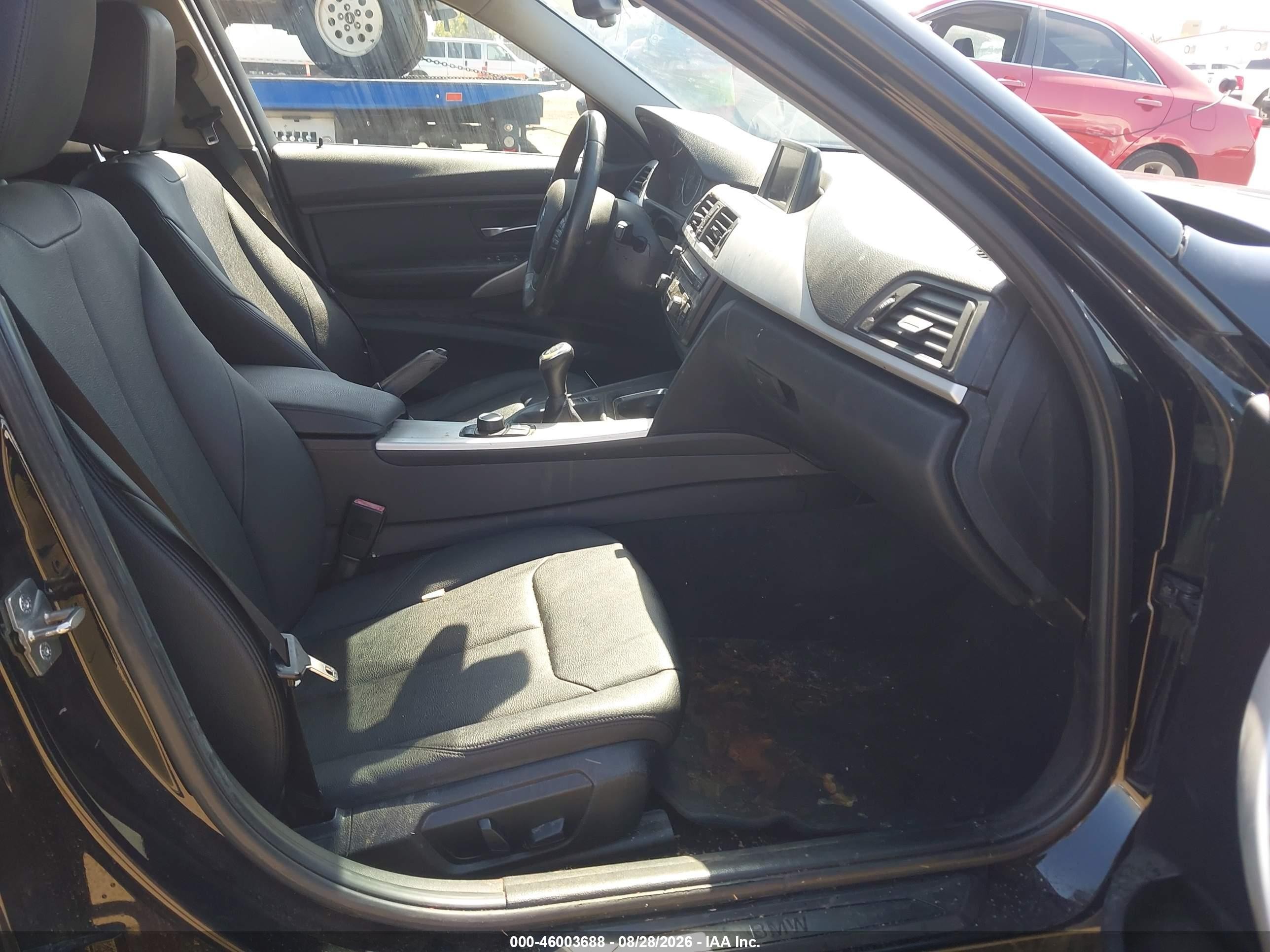 2013 Bmw 328i   Black vin: WBA3A5C57DF453398
