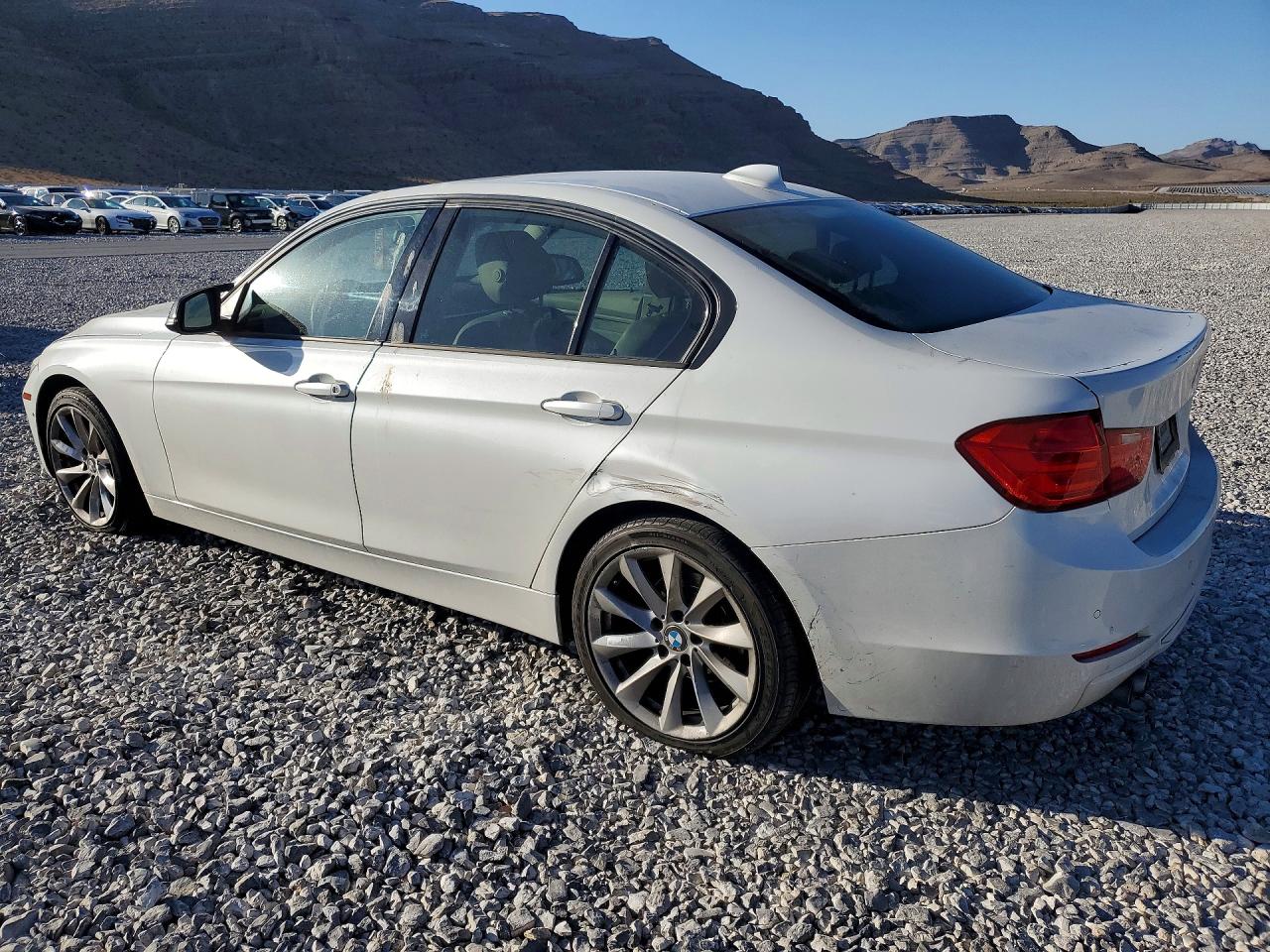 2013 Bmw 328 I White vin: WBA3A5C57DF603008