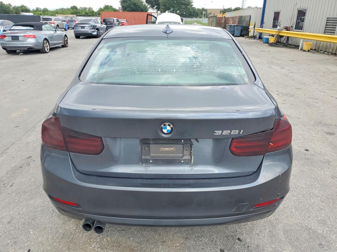 2013 Bmw 328 I Gray vin: WBA3A5C57DJ461952