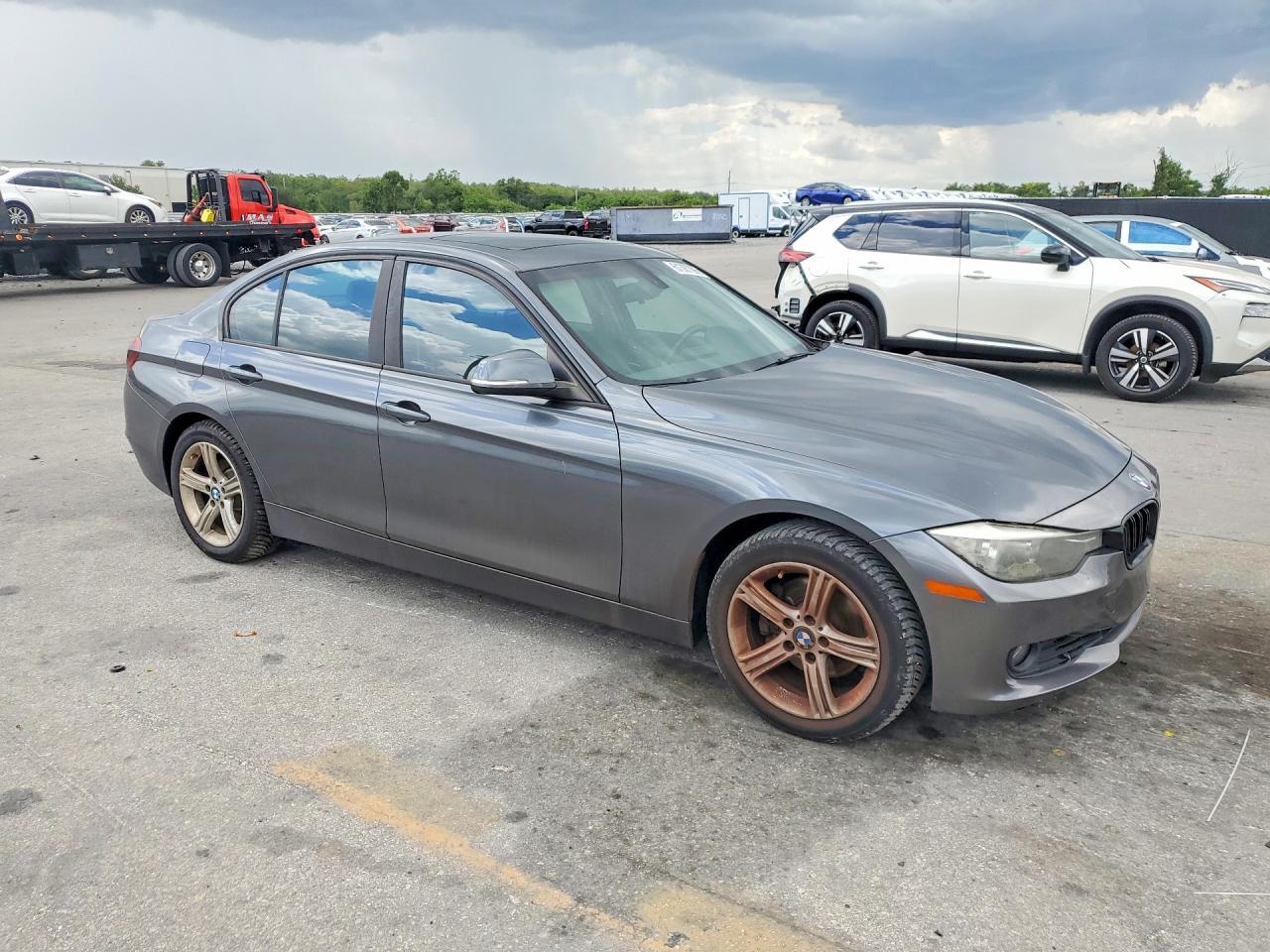 2013 Bmw 328 I Gray vin: WBA3A5C57DJ461952