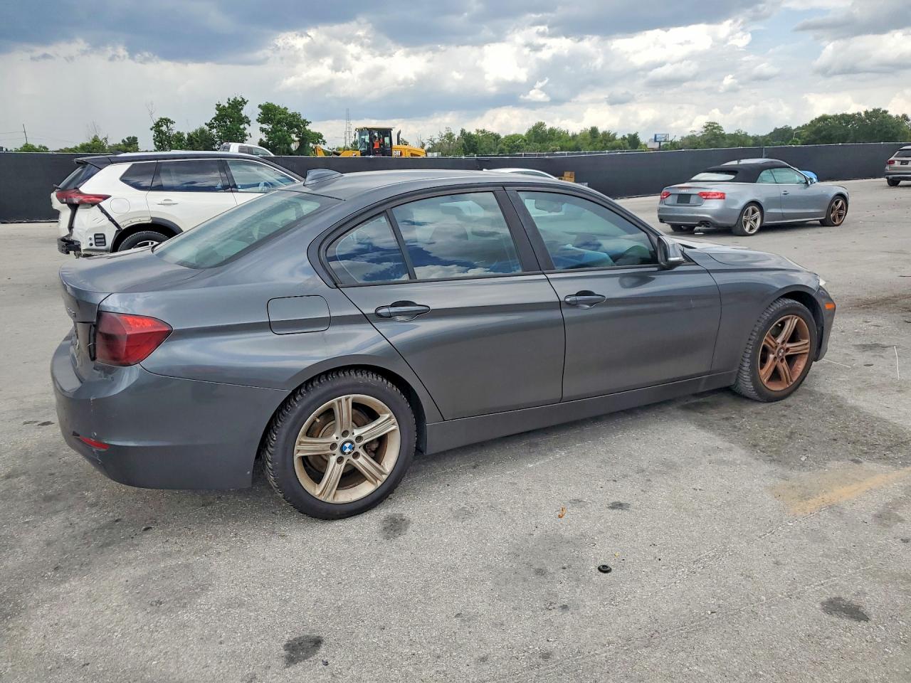 2013 Bmw 328 I Gray vin: WBA3A5C57DJ461952