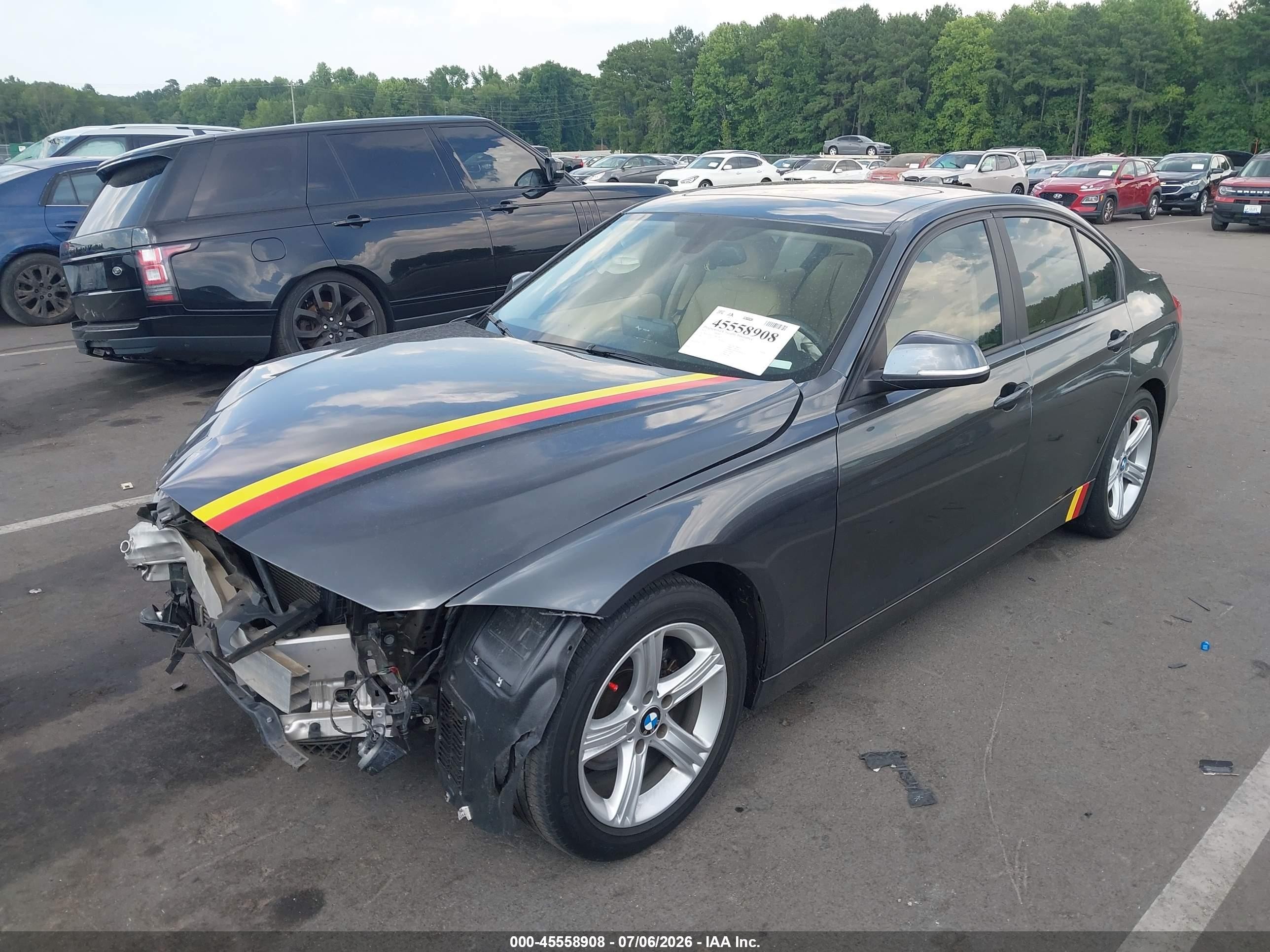2013 Bmw 328i   Gray vin: WBA3A5C57DJ462941