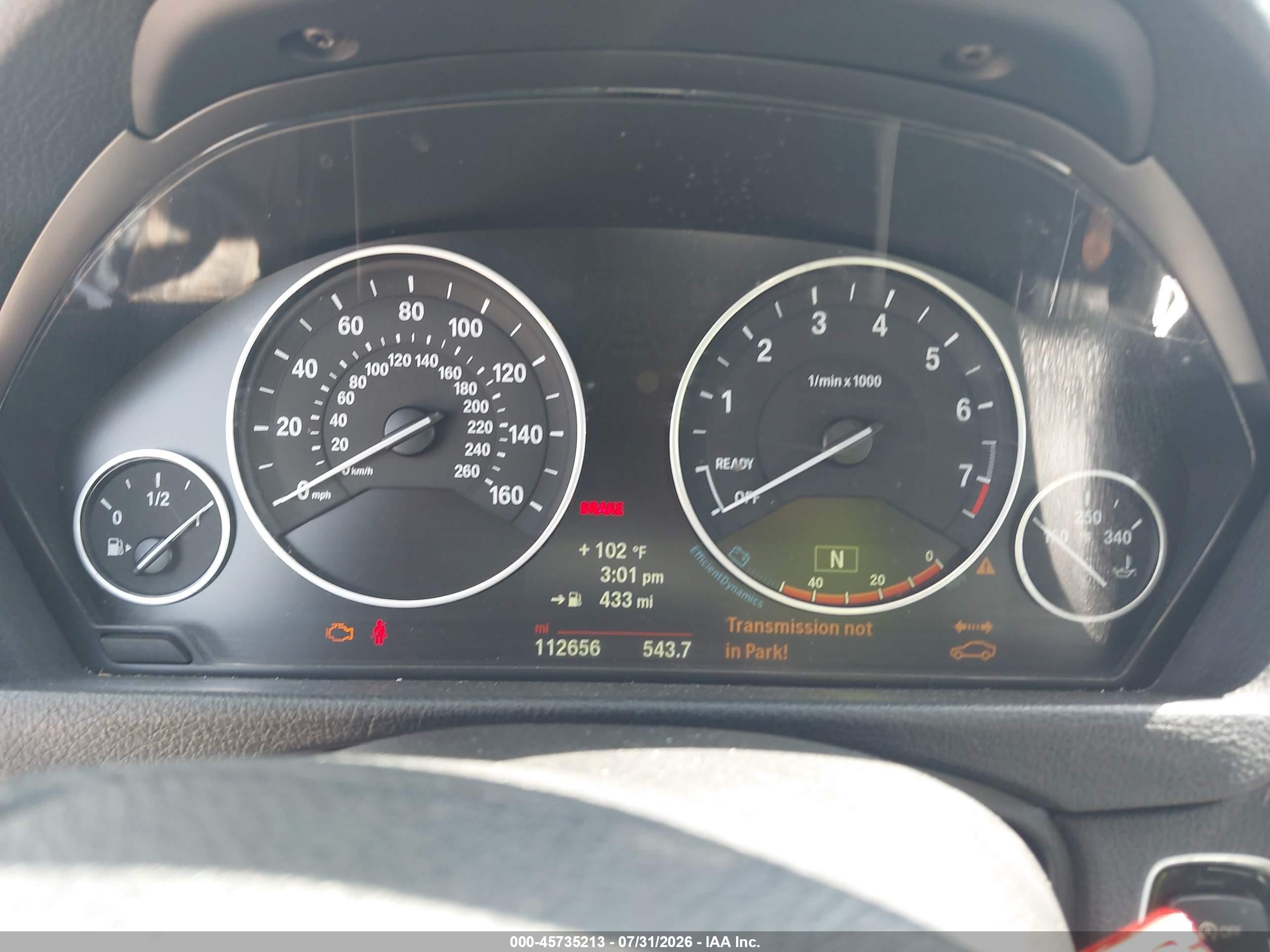 2014 Bmw 328i Белый vin: WBA3A5C57EF605326