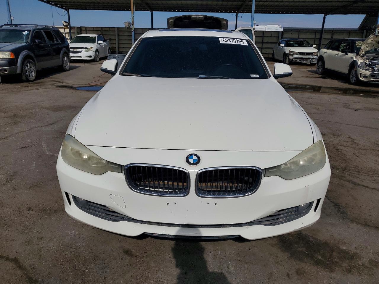 2014 Bmw 328 I White vin: WBA3A5C57EP601996