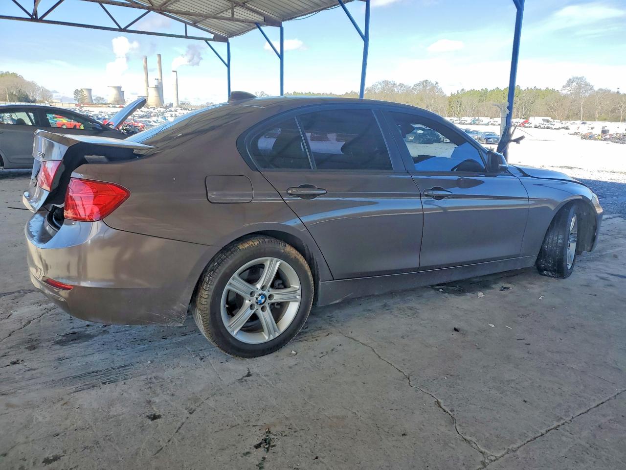 2014 Bmw 328 I Brown vin: WBA3A5C57EP602453