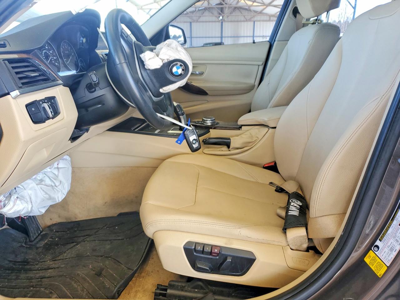 2014 Bmw 328 I Brown vin: WBA3A5C57EP602453