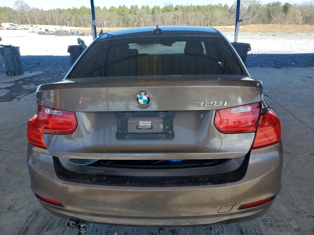 2014 Bmw 328 I Brown vin: WBA3A5C57EP602453