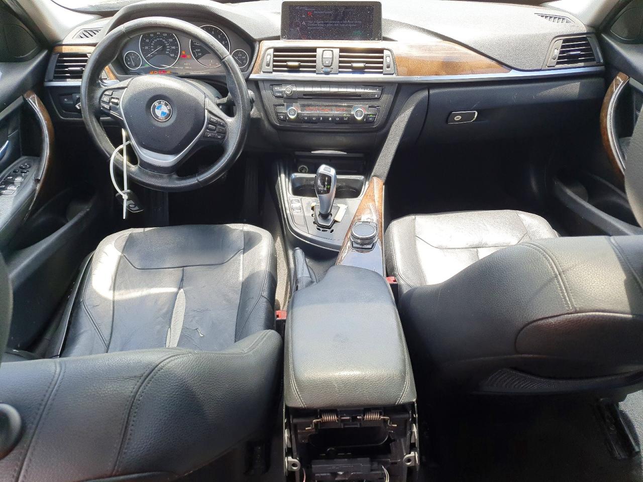 2015 Bmw 328 I Черный vin: WBA3A5C57FF608647