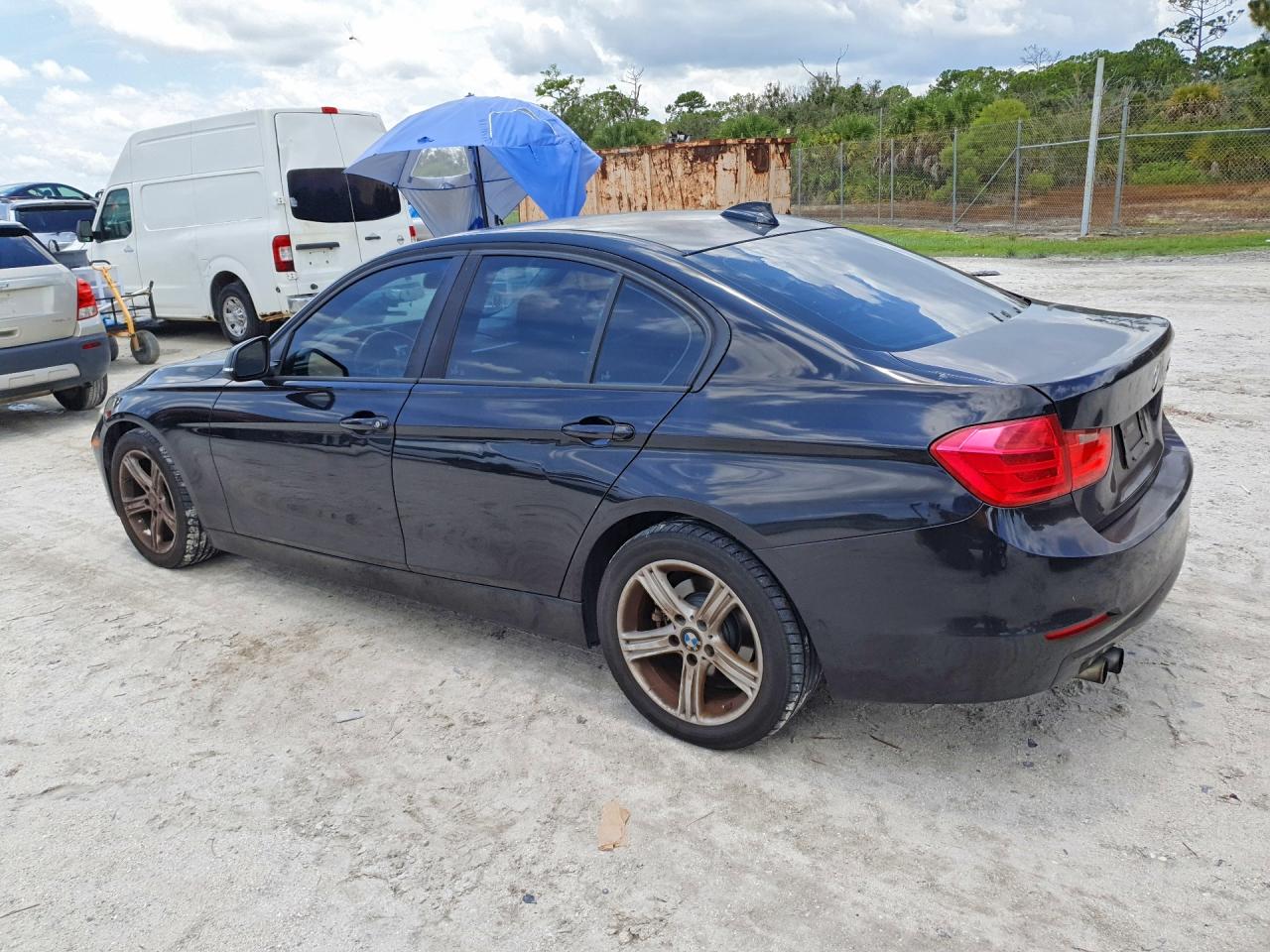 2015 Bmw 328 I Черный vin: WBA3A5C57FF608647