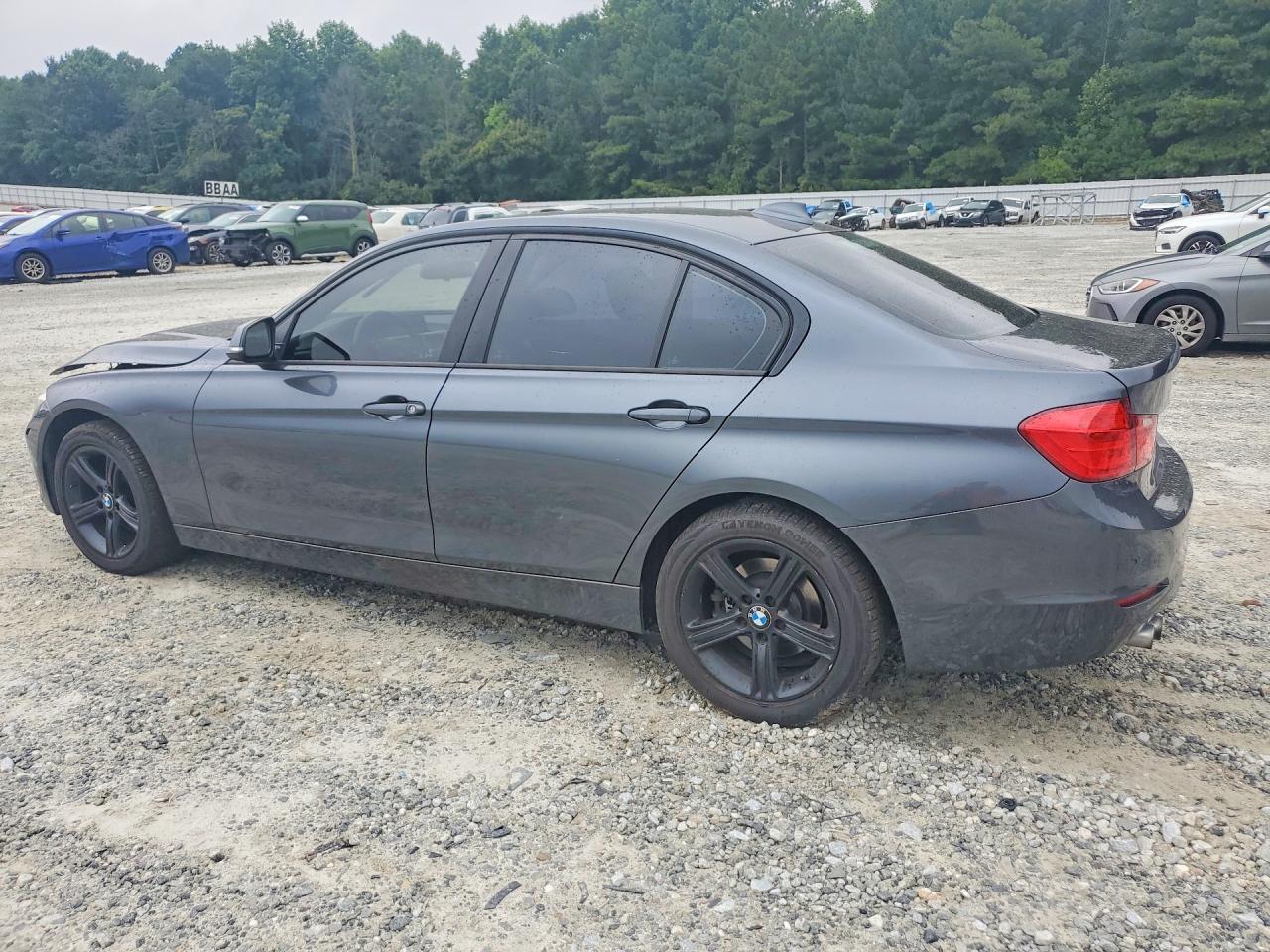 2015 Bmw 328 I Gray vin: WBA3A5C57FF610057