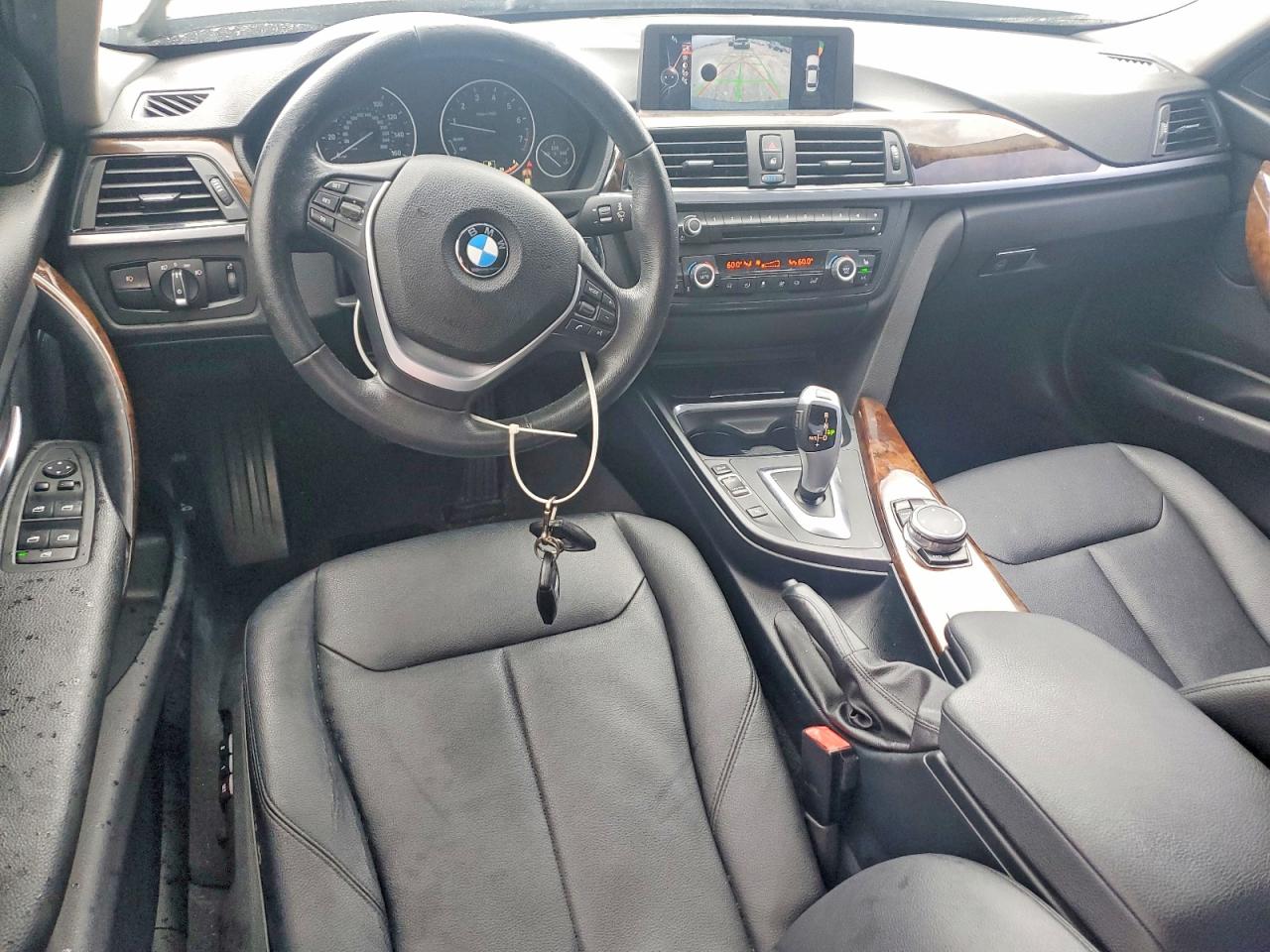 2015 Bmw 328 I Gray vin: WBA3A5C57FF610057