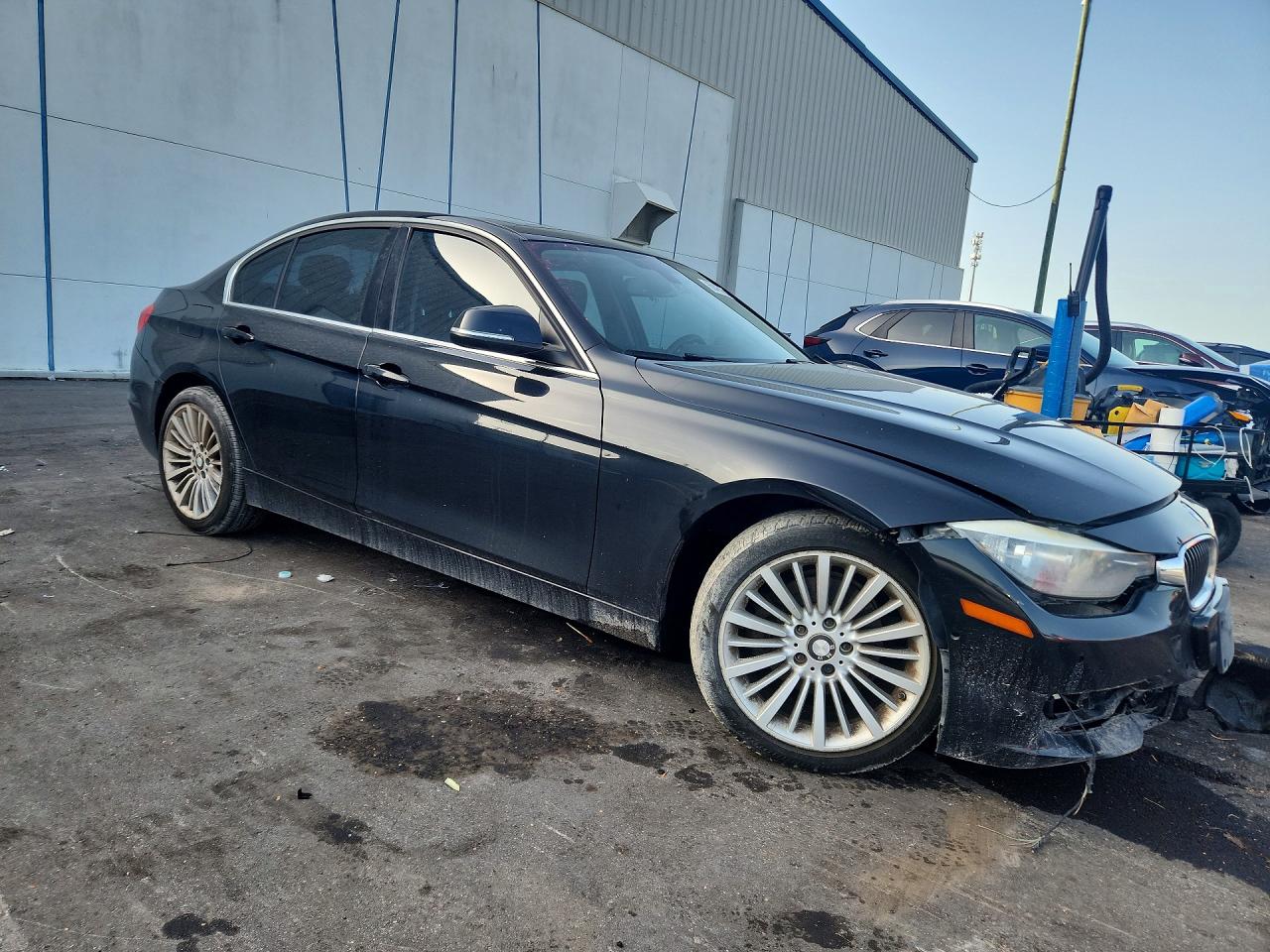 2012 Bmw 328 I Black vin: WBA3A5C58CF257405