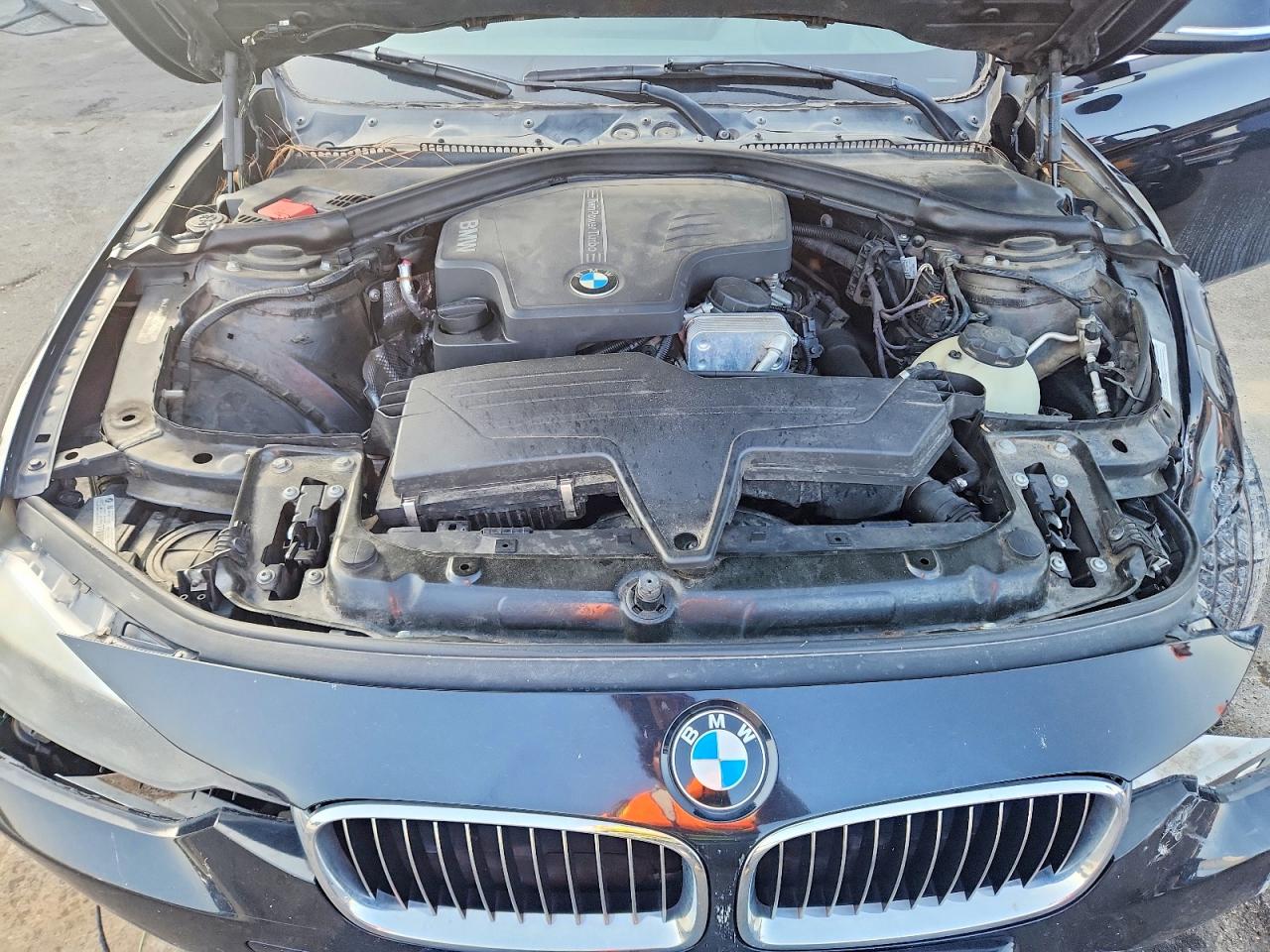 2012 Bmw 328 I Black vin: WBA3A5C58CF257405