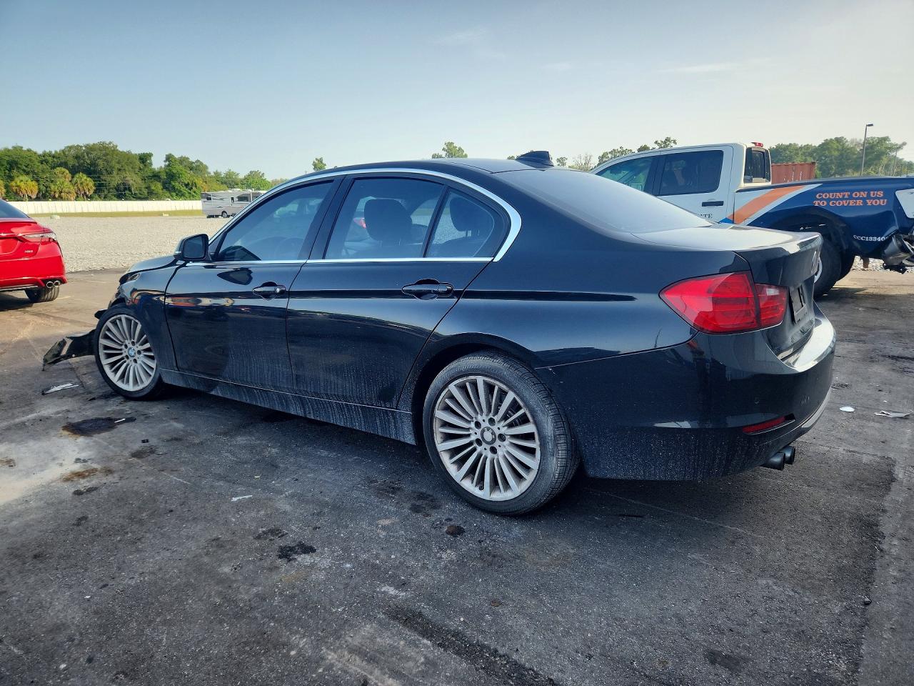2012 Bmw 328 I Black vin: WBA3A5C58CF257405