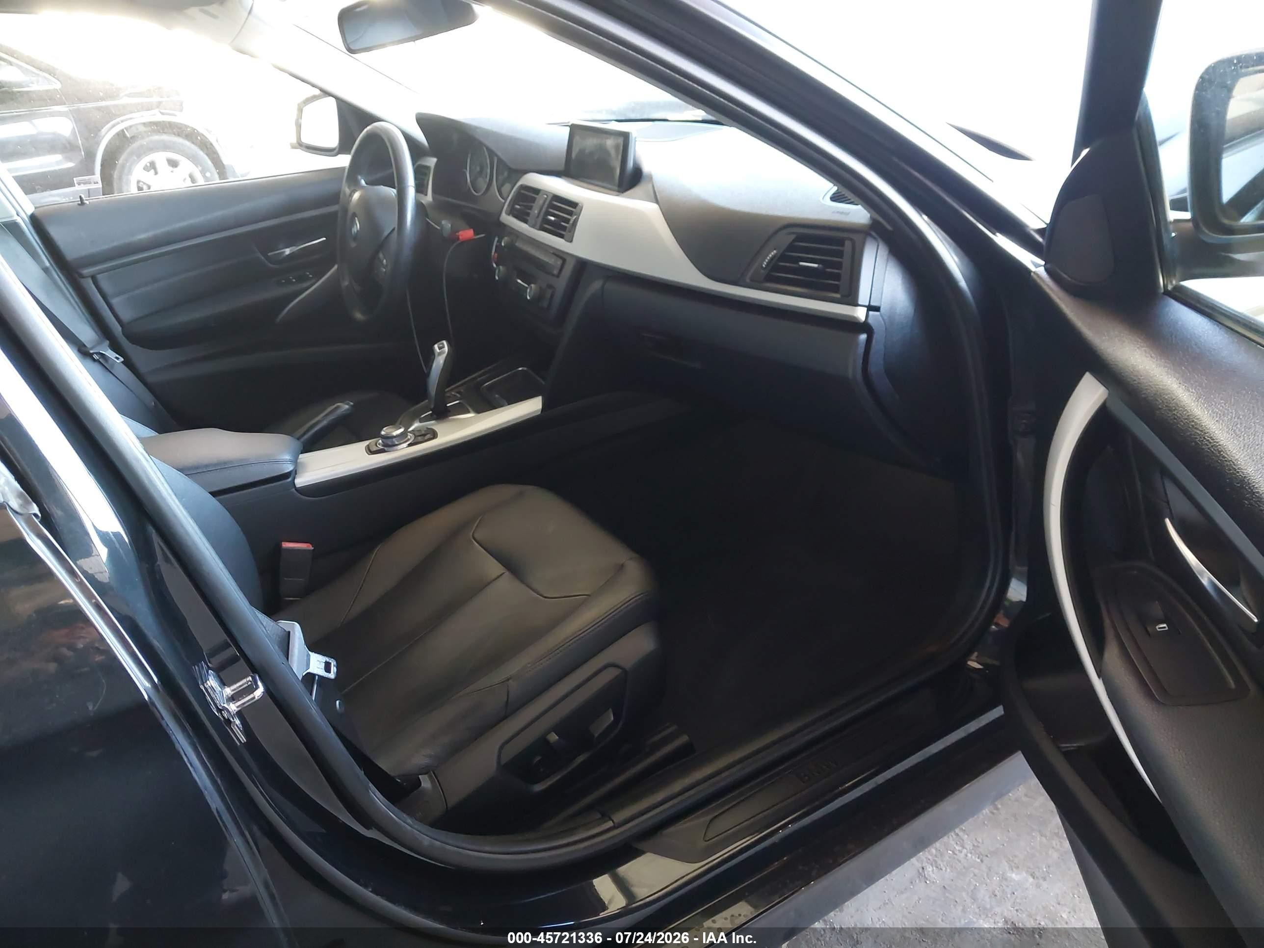 2012 Bmw 328i   Black vin: WBA3A5C58CF259297