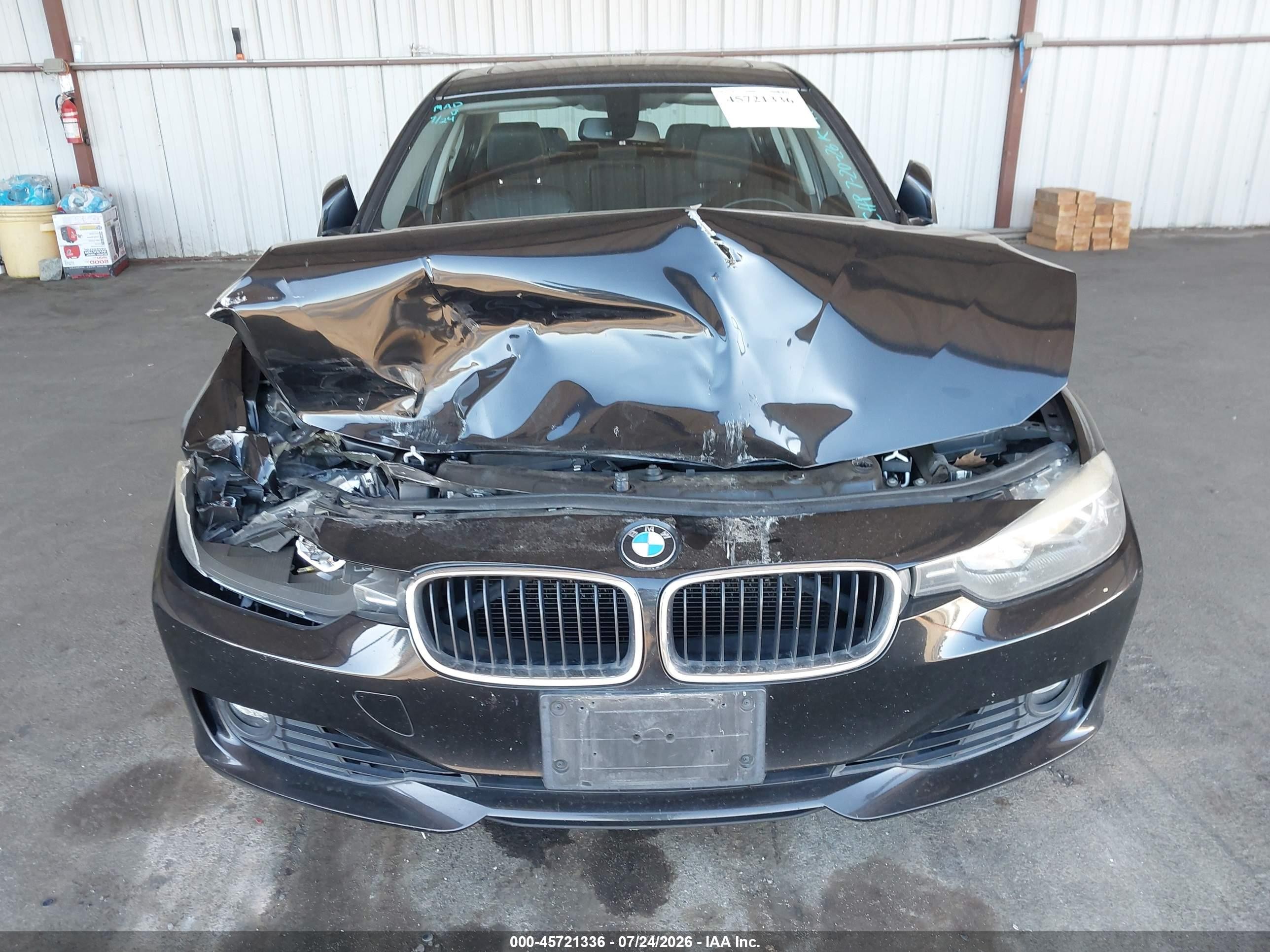 2012 Bmw 328i   Black vin: WBA3A5C58CF259297