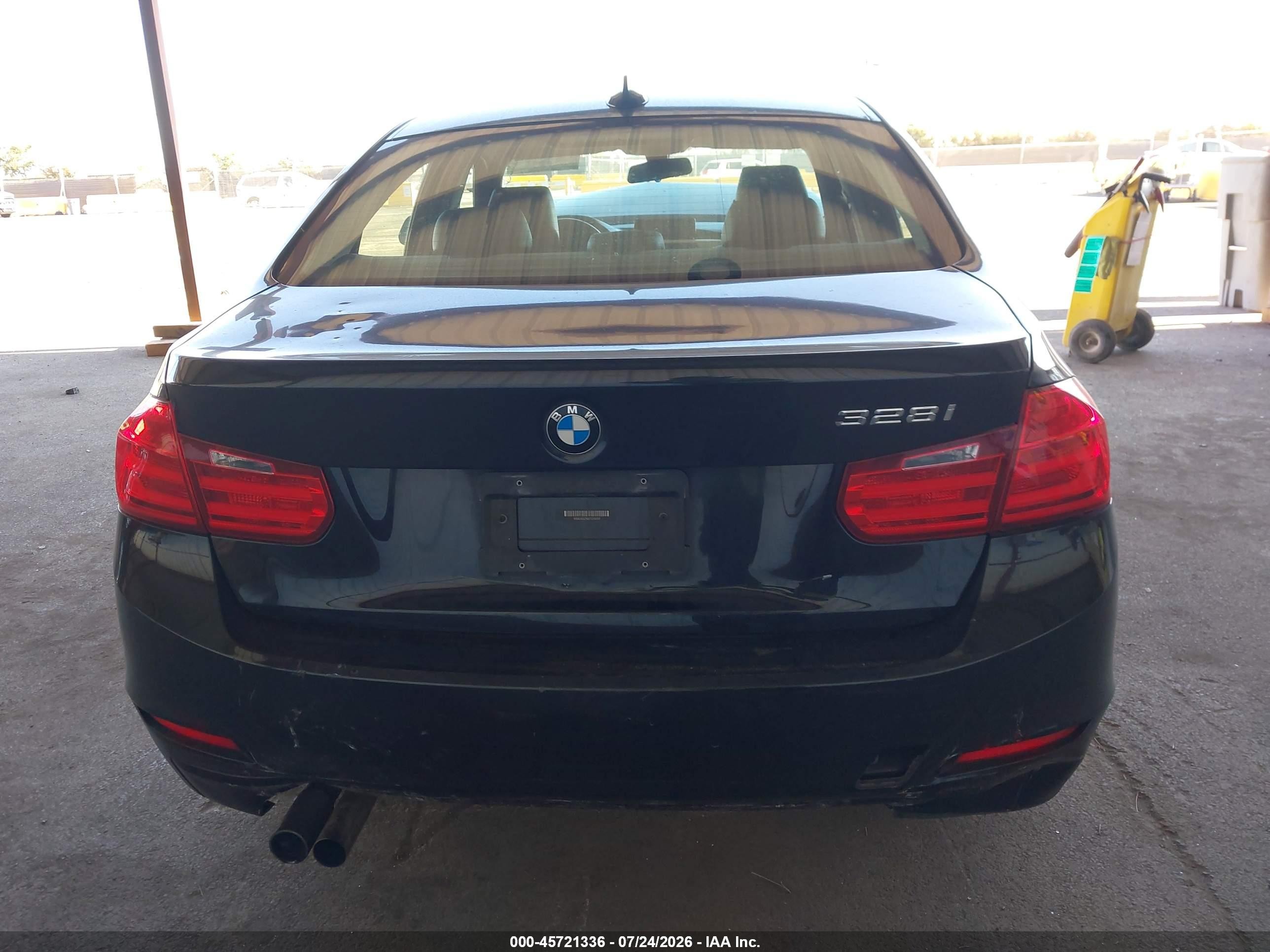 2012 Bmw 328i   Black vin: WBA3A5C58CF259297