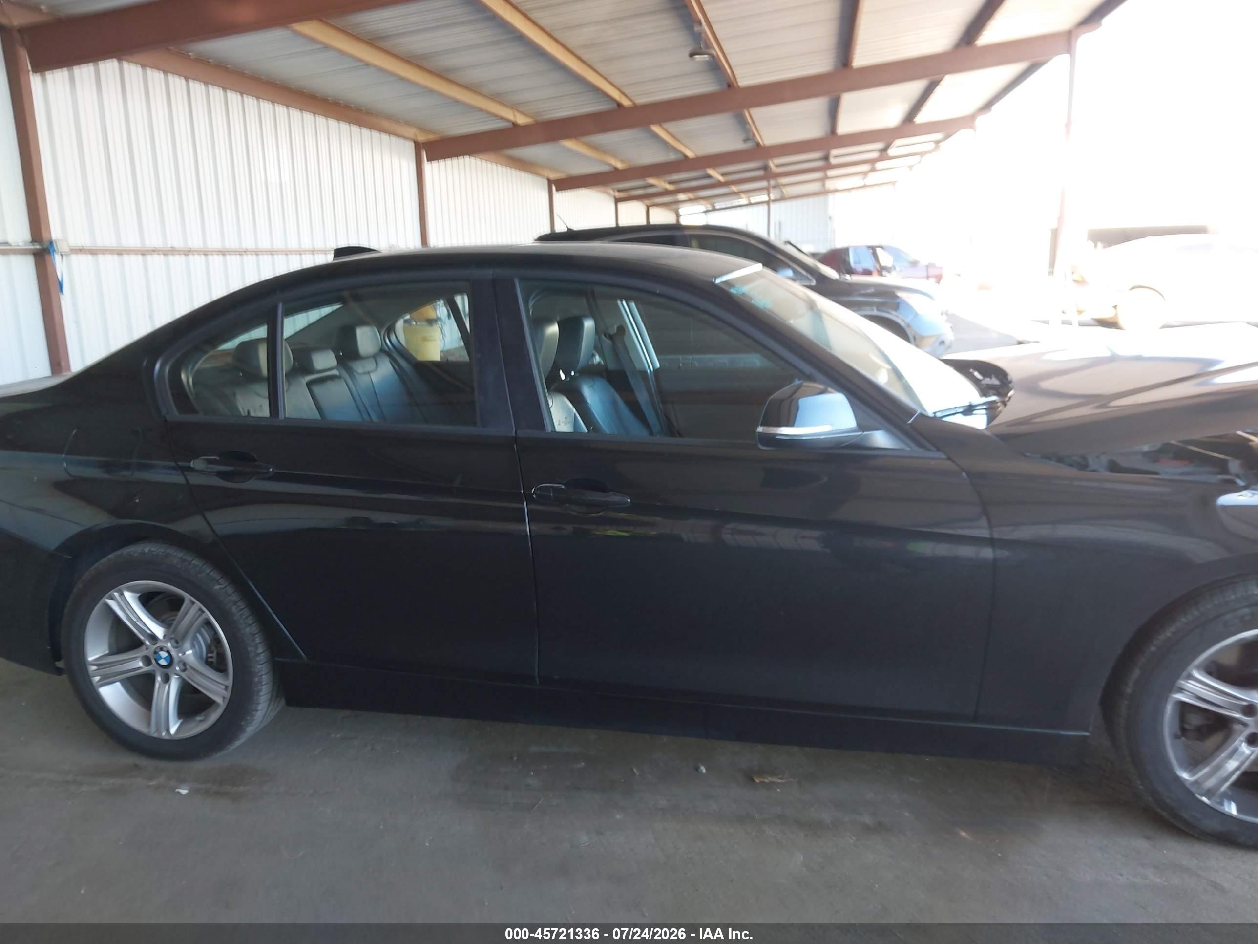 2012 Bmw 328i   Black vin: WBA3A5C58CF259297