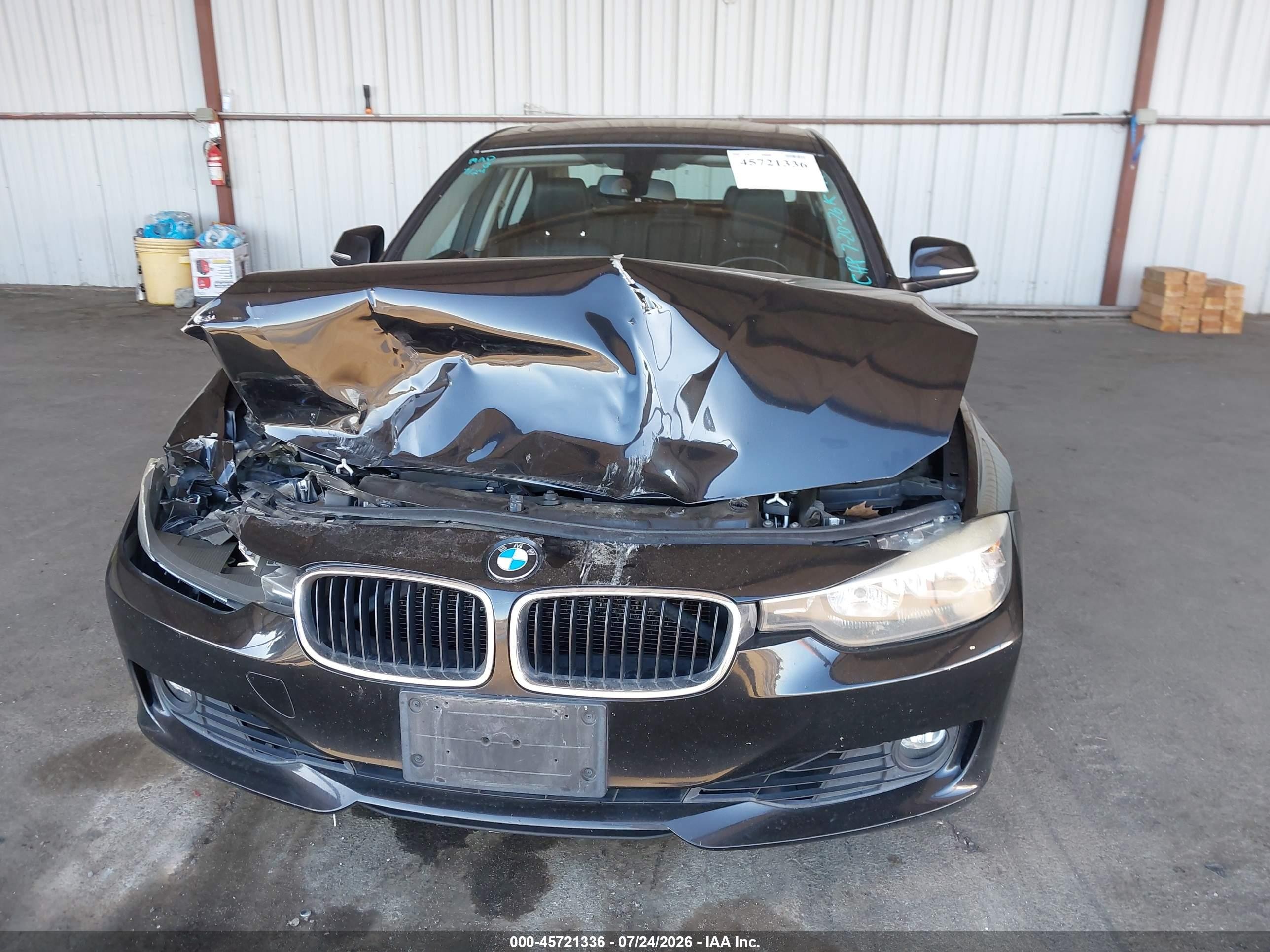 2012 Bmw 328i   Black vin: WBA3A5C58CF259297