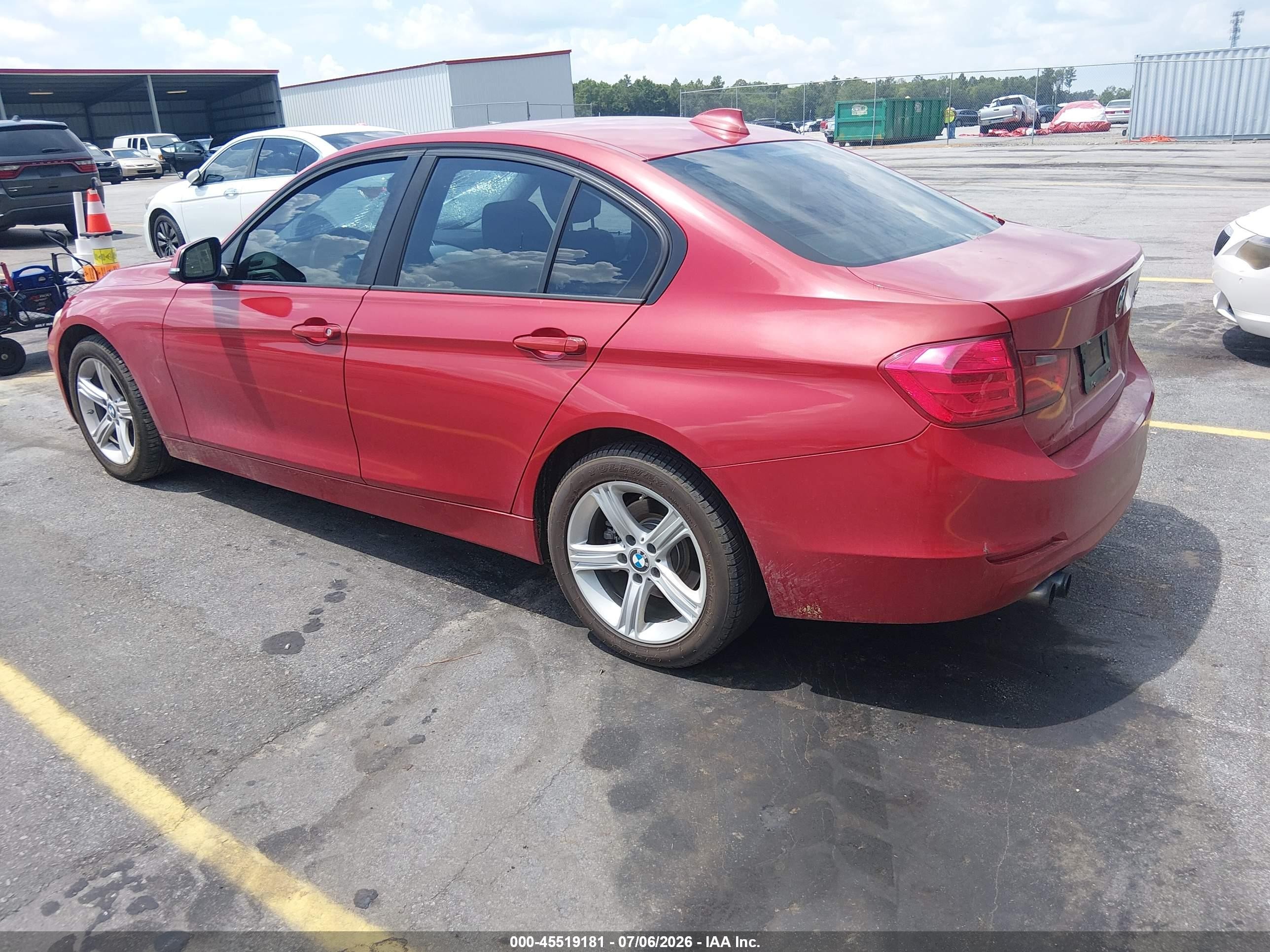 2012 Bmw 328i Red vin: WBA3A5C58CF340266