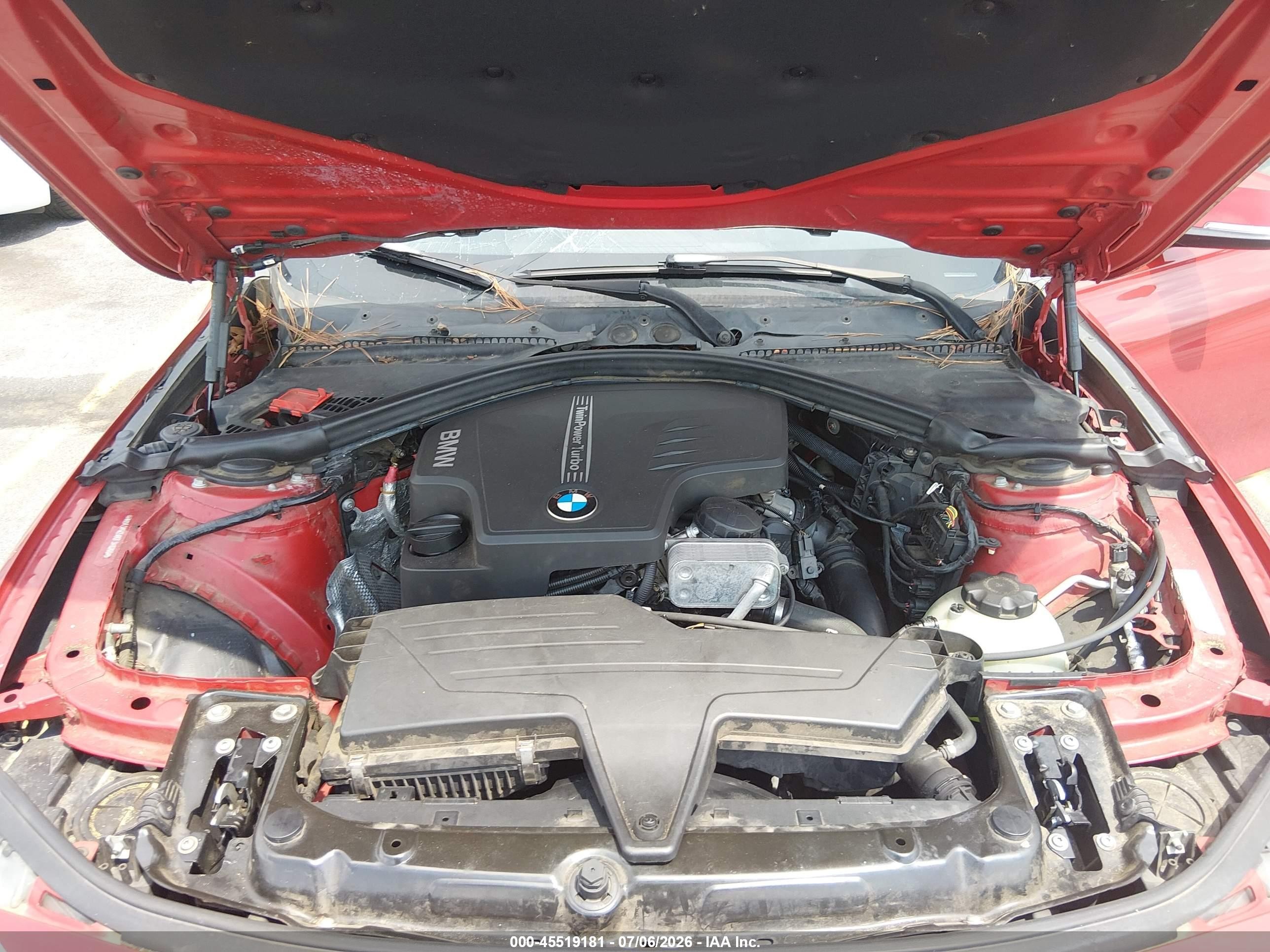 2012 Bmw 328i Red vin: WBA3A5C58CF340266