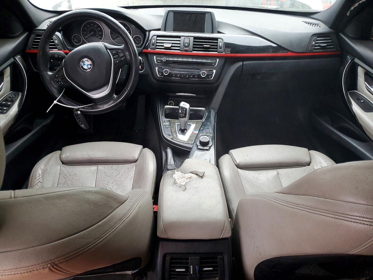 2012 Bmw 3 Series 320i Xdrive Gray vin: WBA3A5C58CF340834