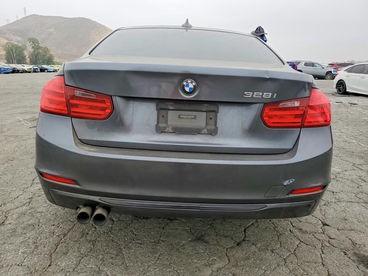2012 Bmw 3 Series 320i Xdrive Gray vin: WBA3A5C58CF340834