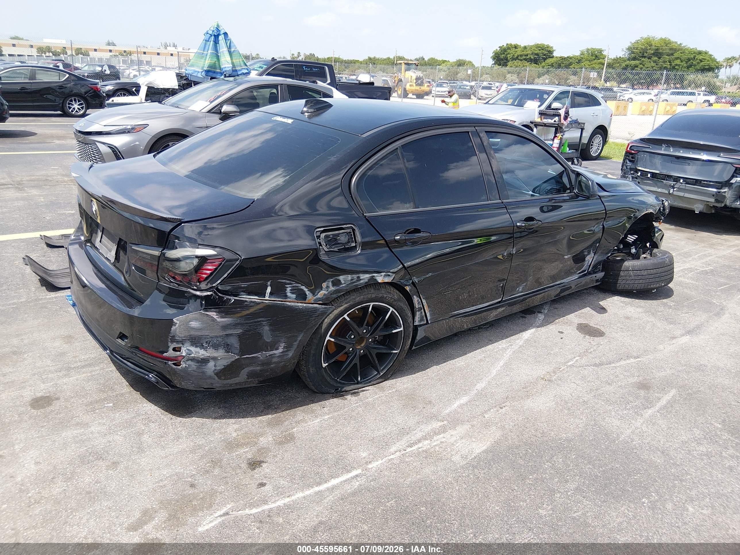 2012 Bmw 328i   Black vin: WBA3A5C58CF341384