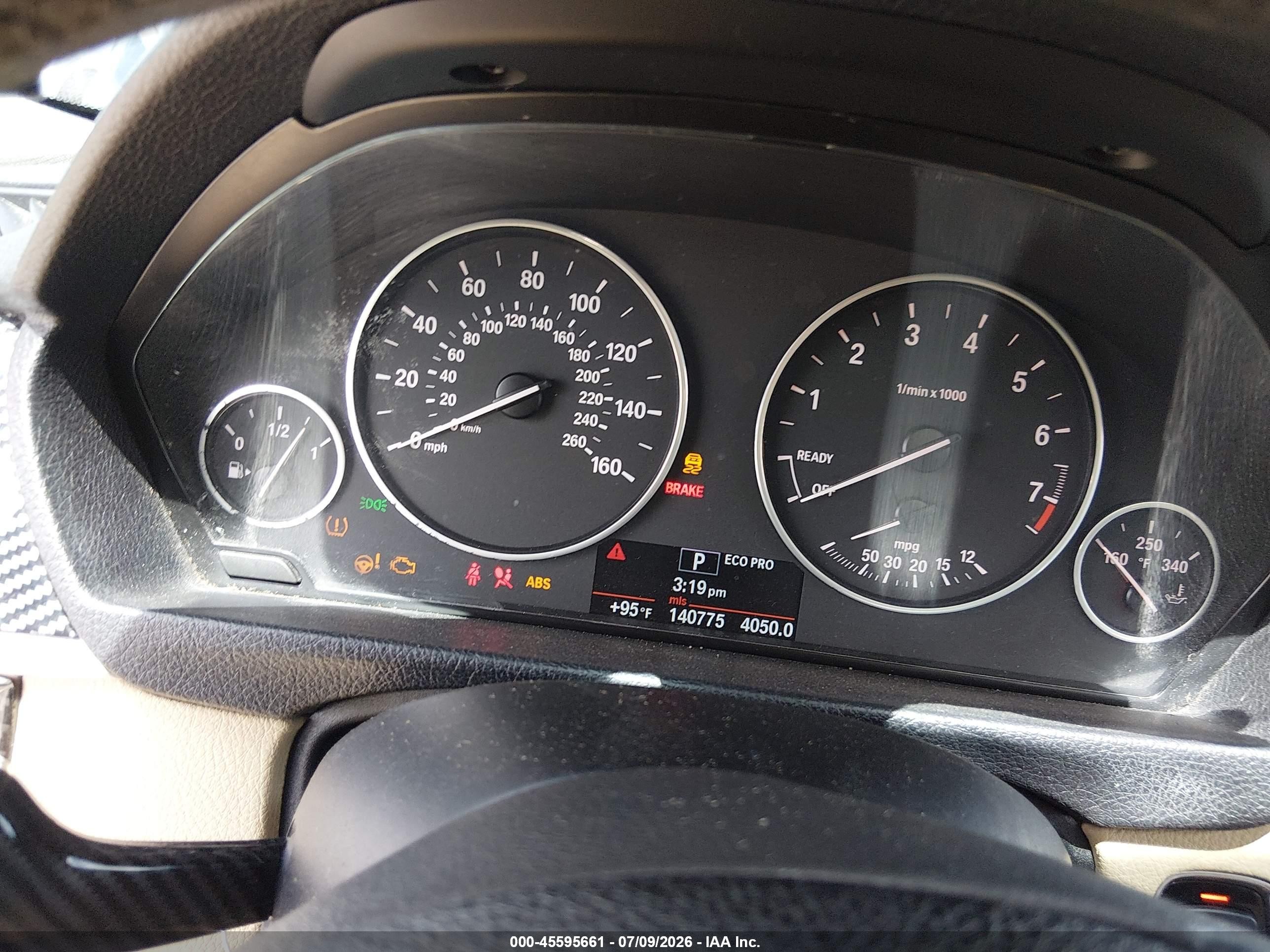 2012 Bmw 328i   Black vin: WBA3A5C58CF341384