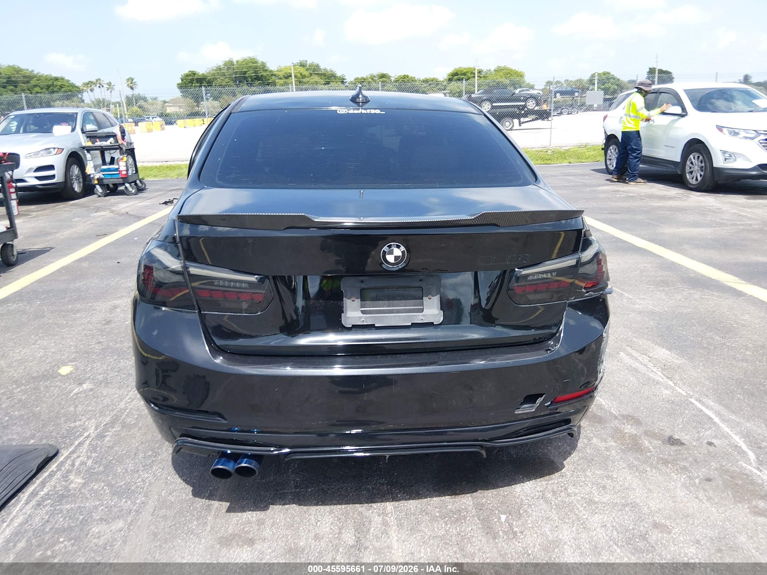 2012 Bmw 328i   Black vin: WBA3A5C58CF341384