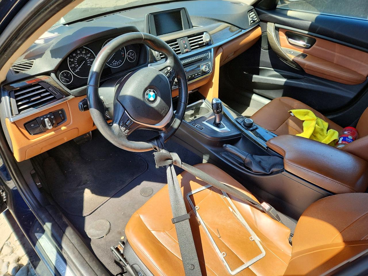 2012 Bmw 328 I Blue vin: WBA3A5C58CF341837