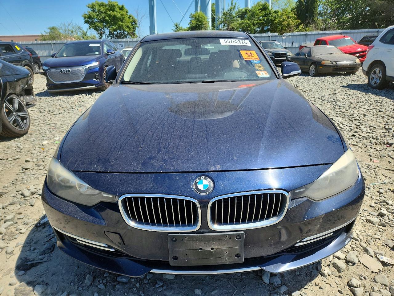 2012 Bmw 328 I Blue vin: WBA3A5C58CF341837