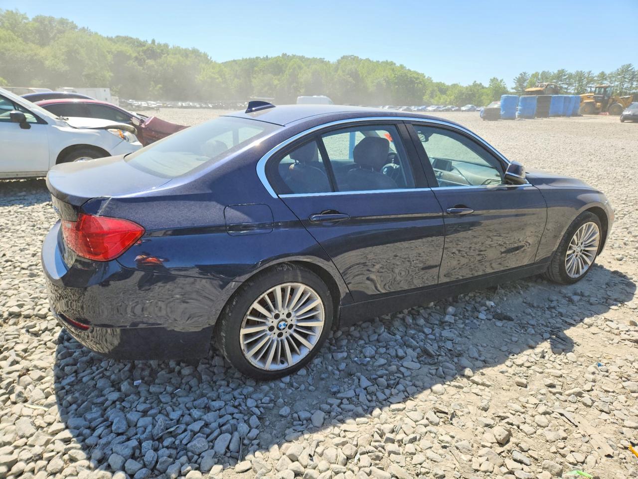 2012 Bmw 328 I Blue vin: WBA3A5C58CF341837