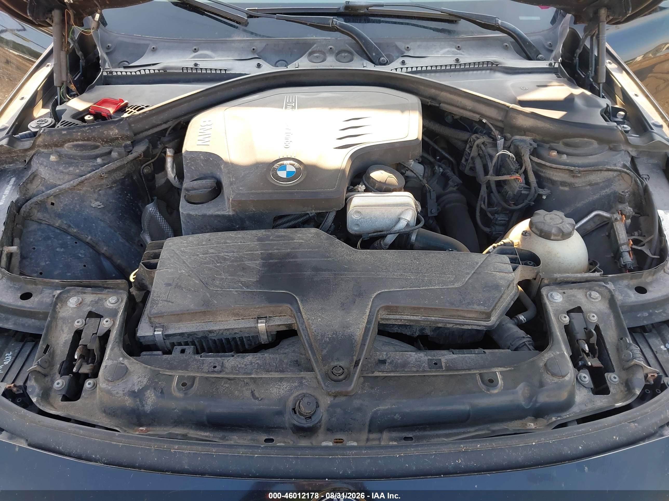 2012 Bmw 328i   Black vin: WBA3A5C58CF344141