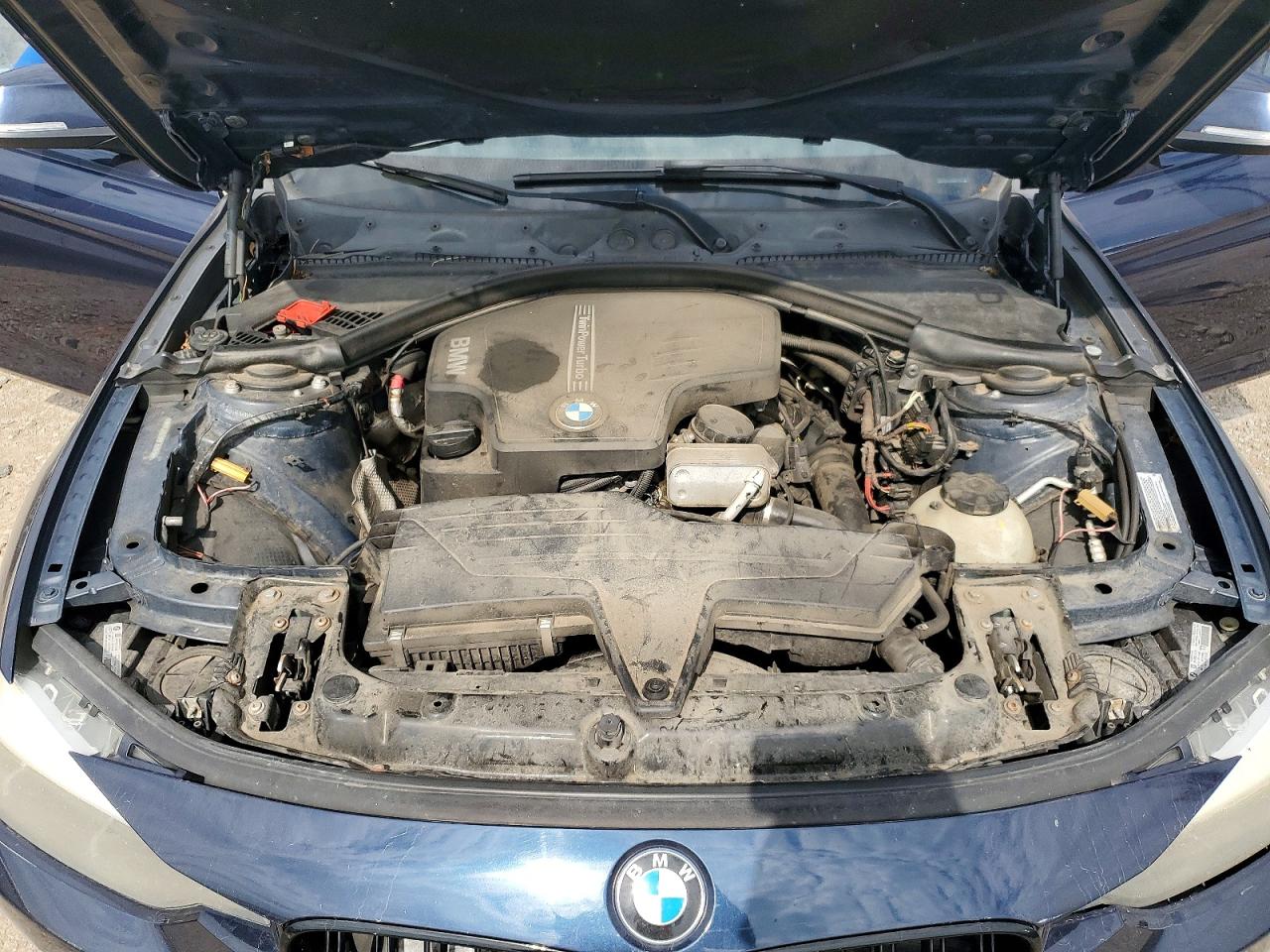2013 Bmw 328 I Blue vin: WBA3A5C58DF357070