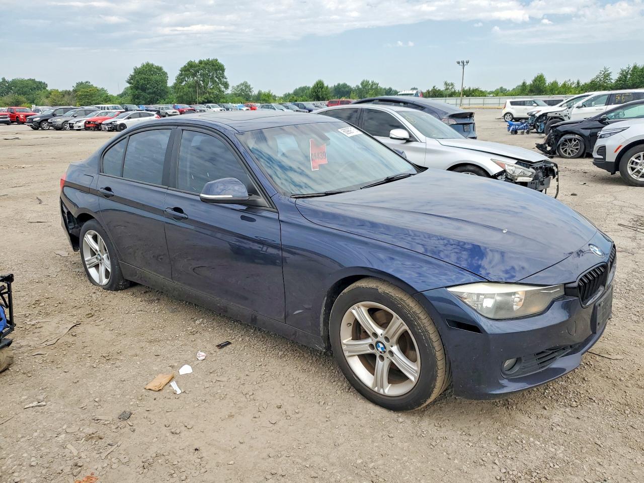 2013 Bmw 328 I Blue vin: WBA3A5C58DF357070