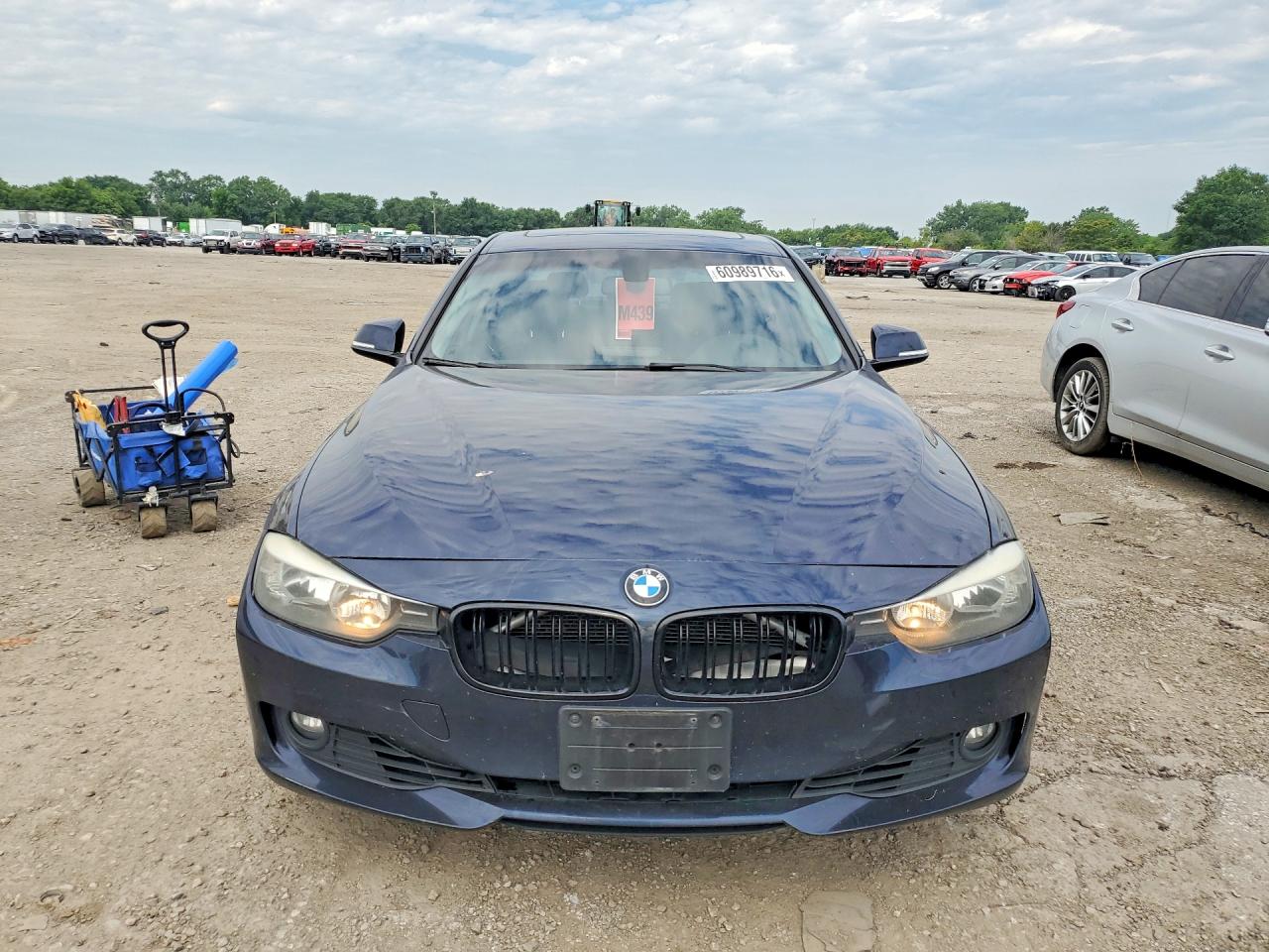 2013 Bmw 328 I Blue vin: WBA3A5C58DF357070