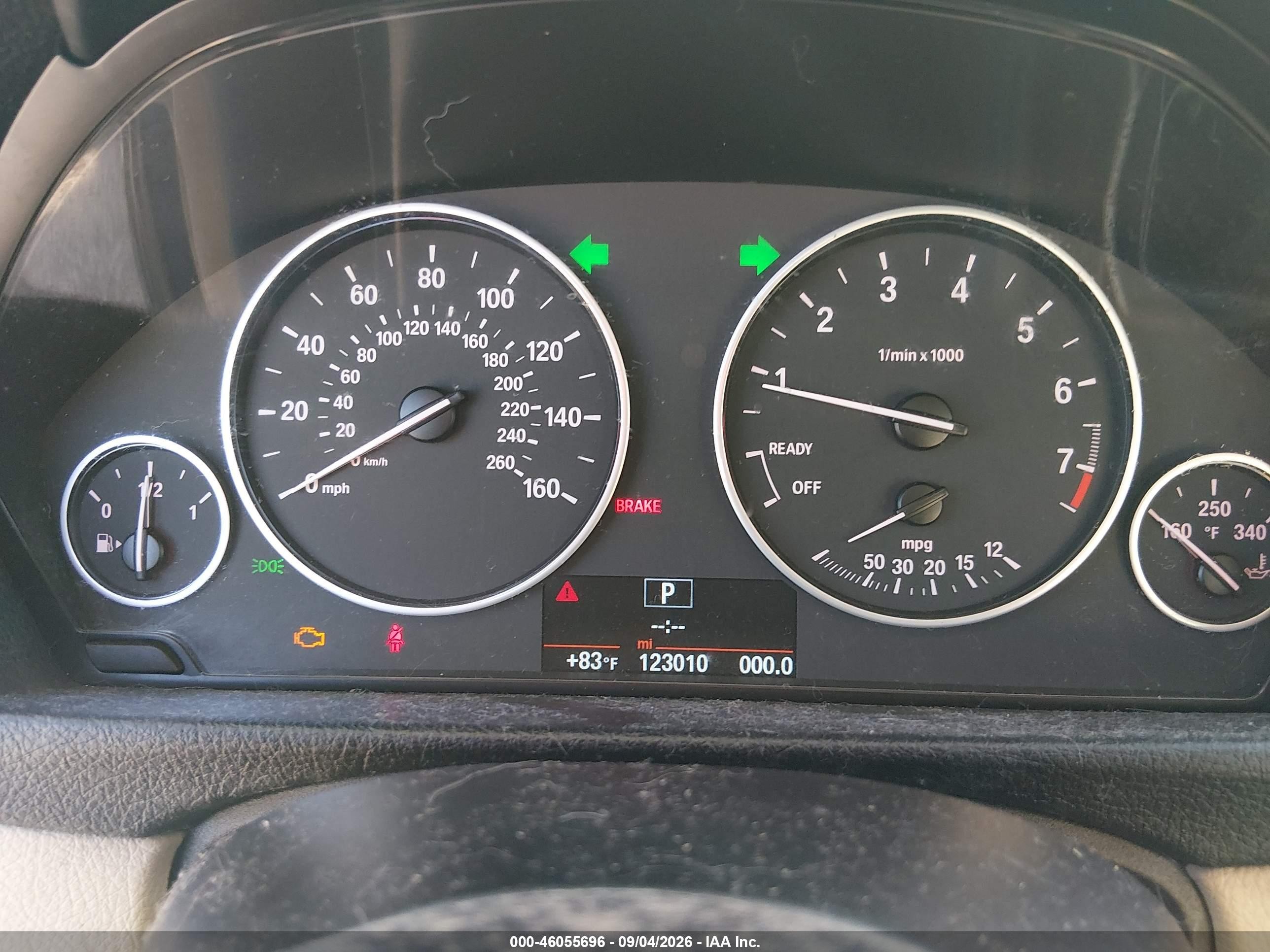 2014 Bmw 328i   Black vin: WBA3A5C58EP600257