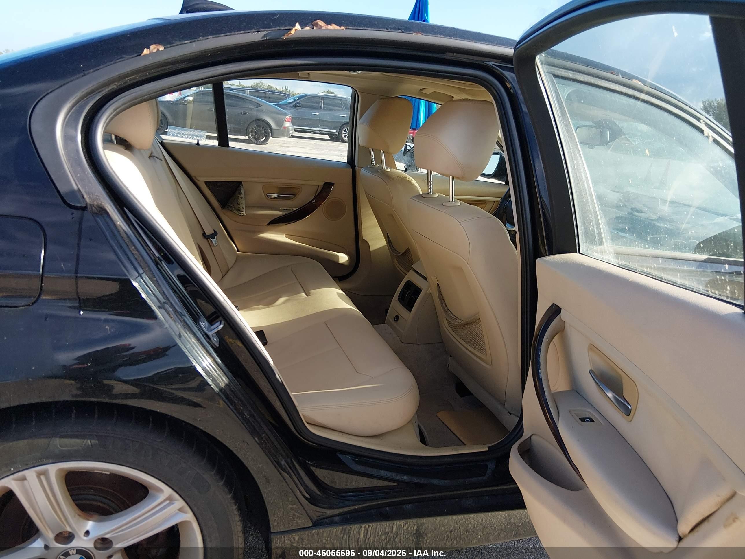 2014 Bmw 328i   Black vin: WBA3A5C58EP600257
